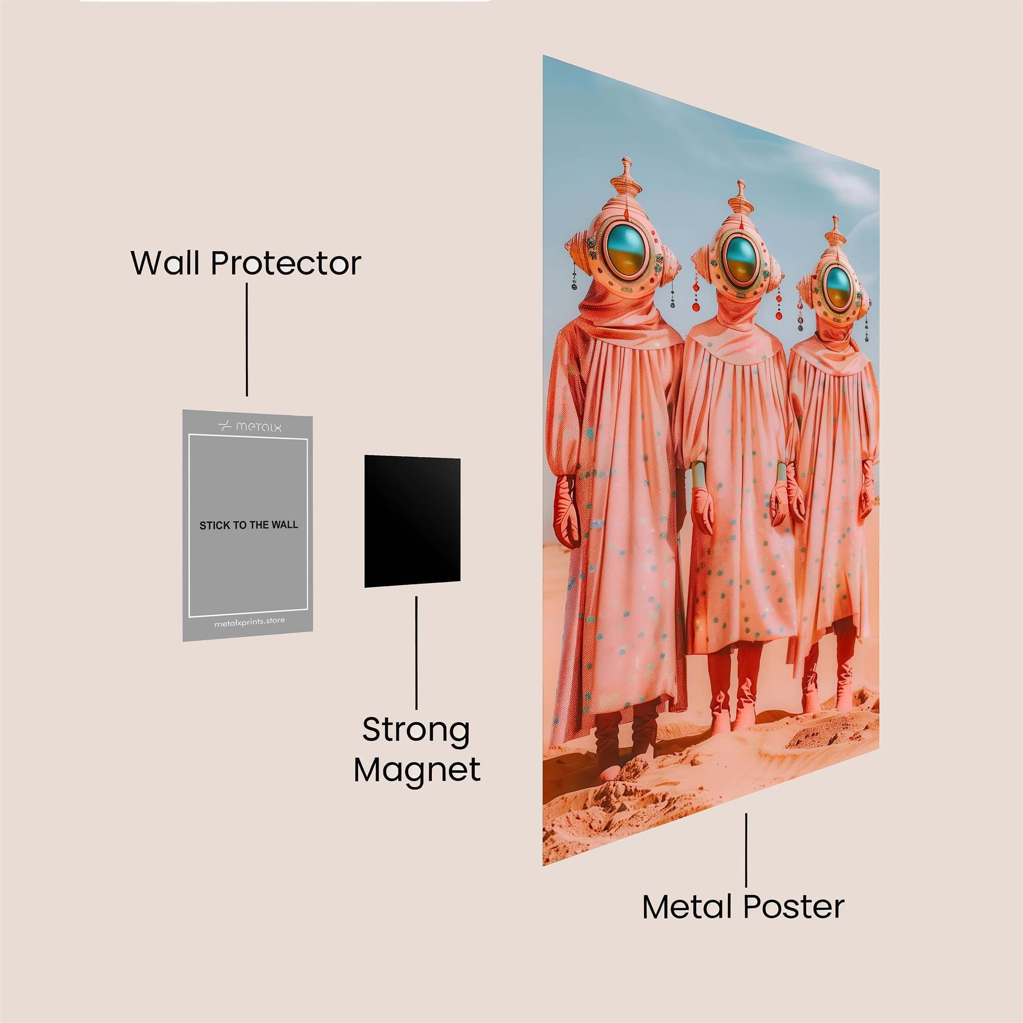 DesertDreamers Safe Wall Magnetic / M