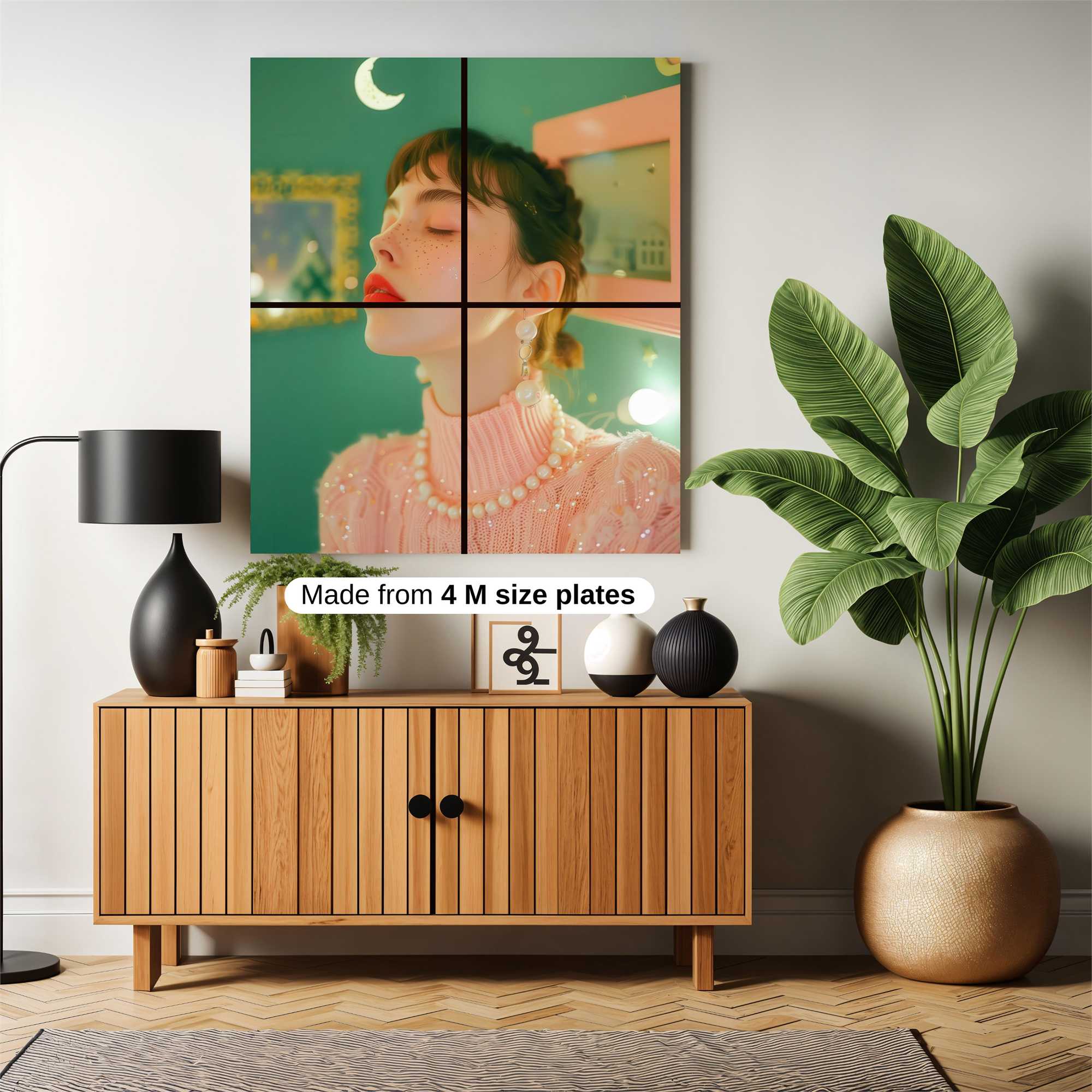 Moonlit Serenity Safe Wall Magnetic / M