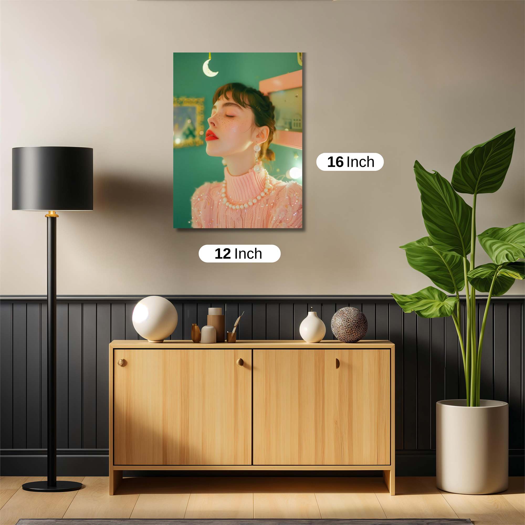 Moonlit Serenity Safe Wall Magnetic / M