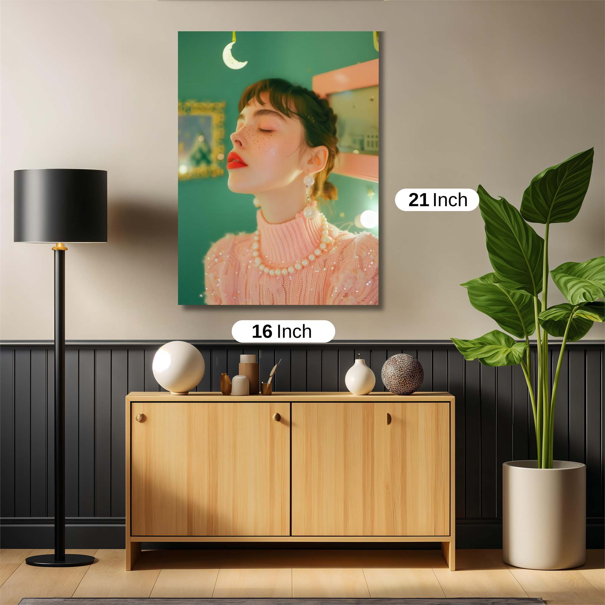 Moonlit Serenity Safe Wall Magnetic / M