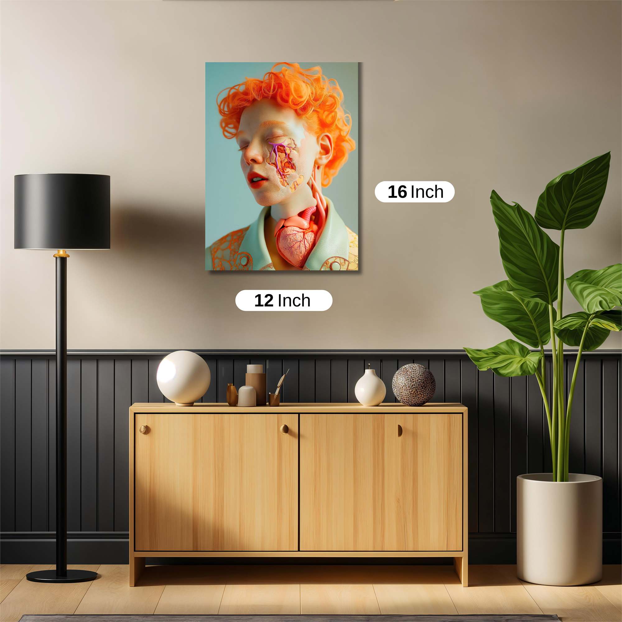 Heartfelt Vision Safe Wall Magnetic / M