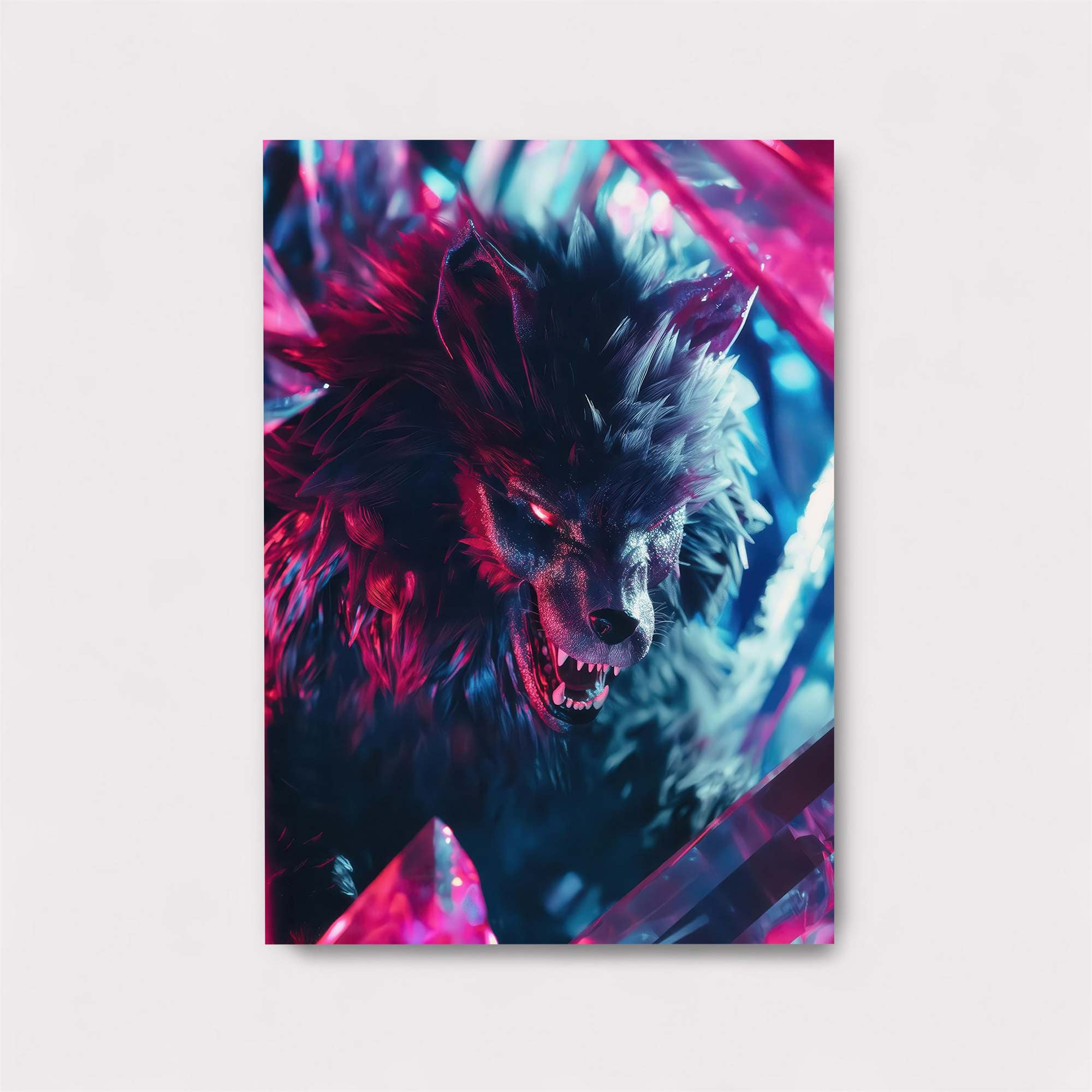 Wolf Rage Safe Wall Magnetic / M