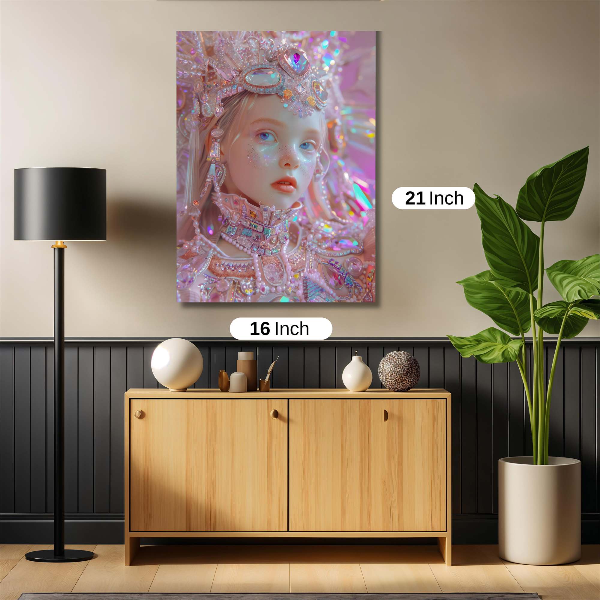 Princess Radiance Safe Wall Magnetic / M