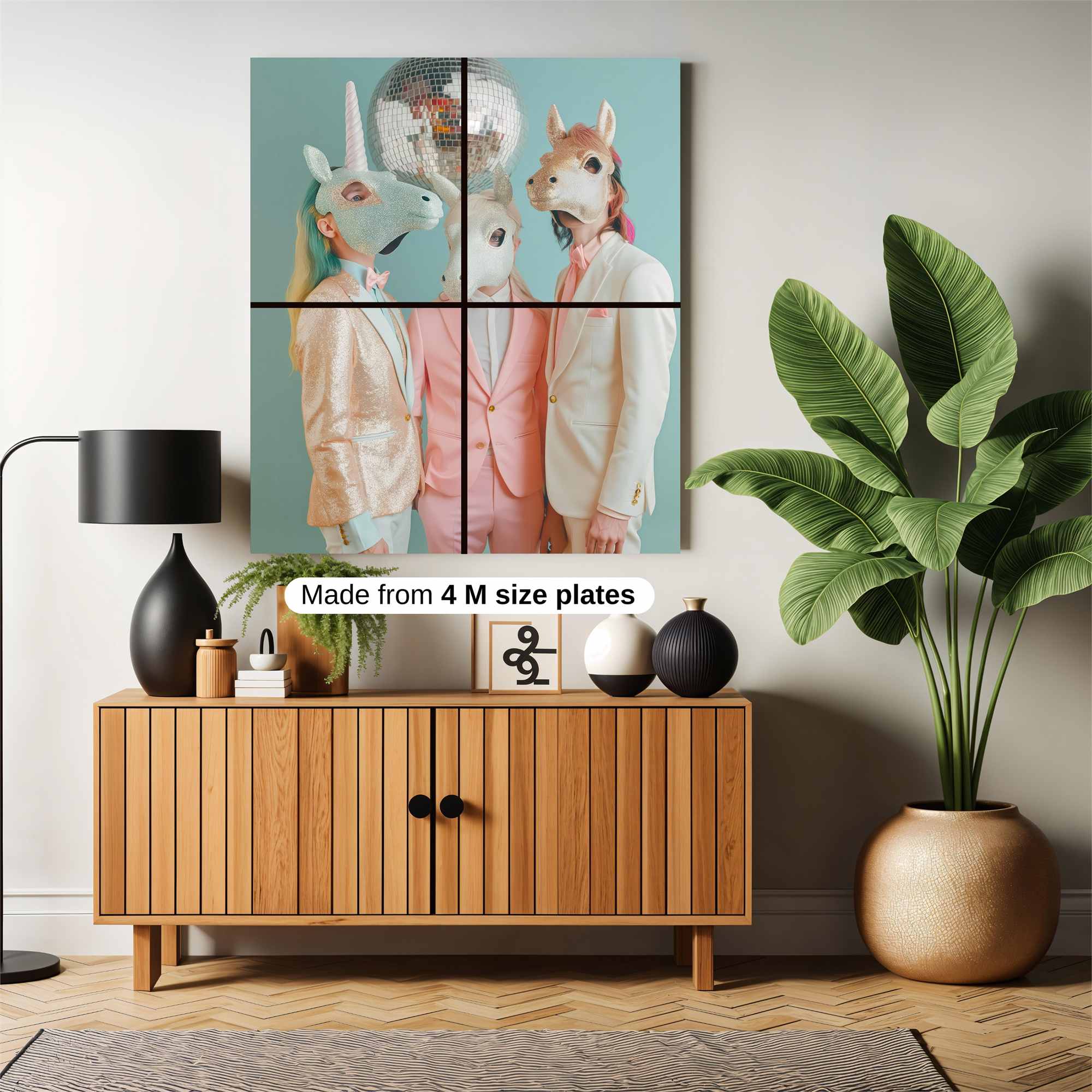 Unicorn Party Safe Wall Magnetic / M