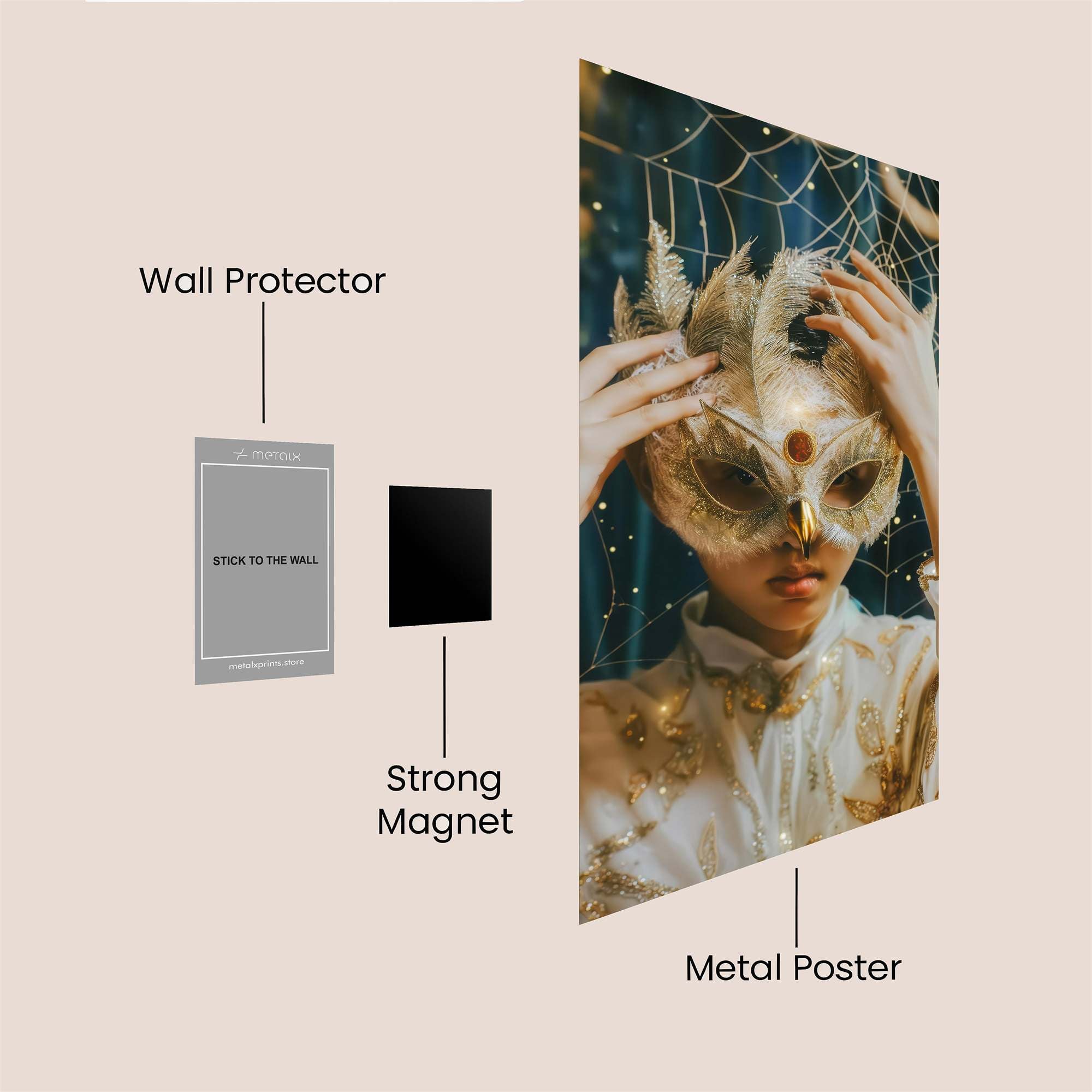 Mystic Enigma Safe Wall Magnetic / M