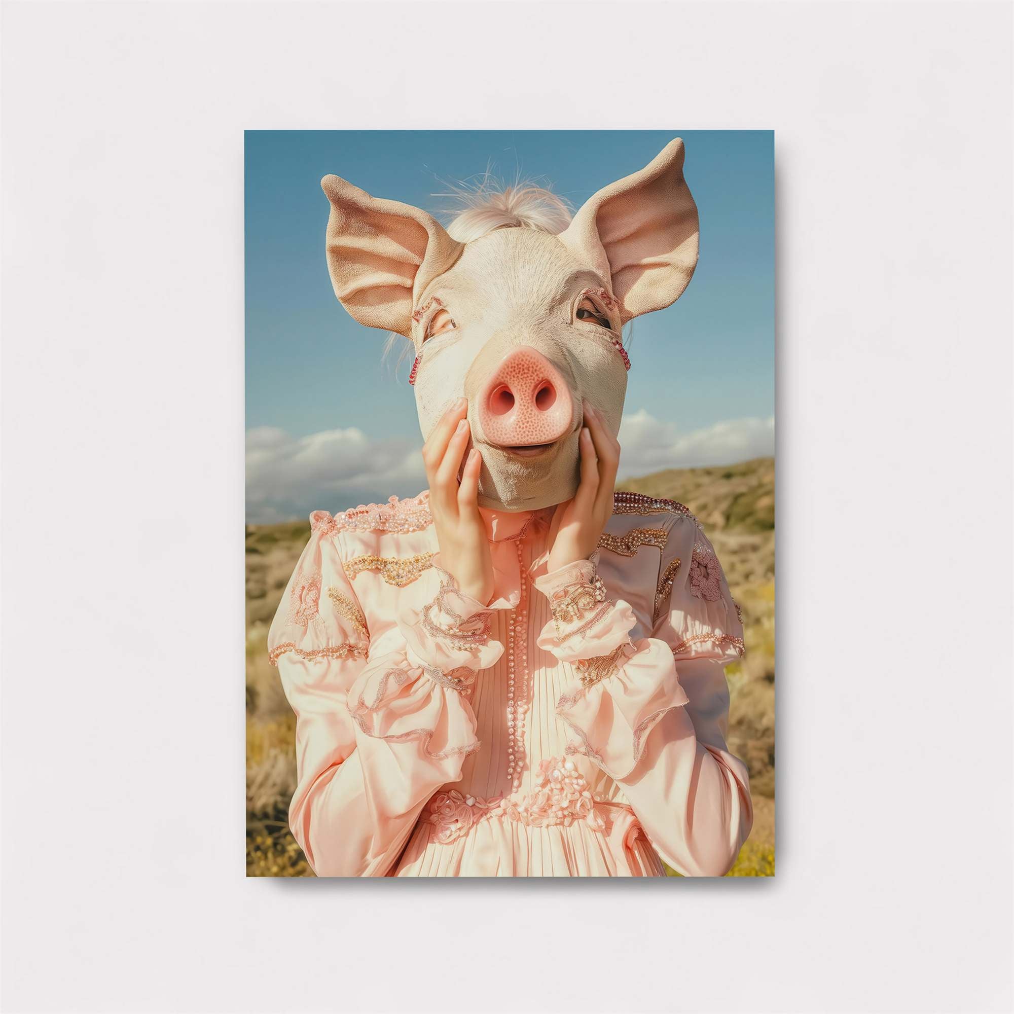 Piggy Whimsy Safe Wall Magnetic / M