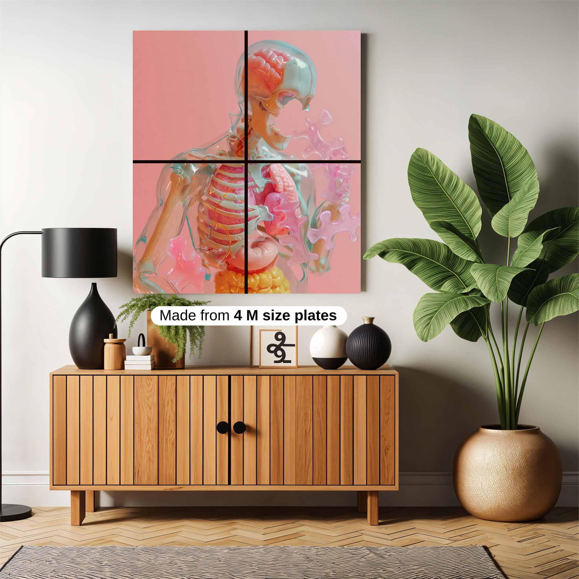 Anatomy Whimsy Safe Wall Magnetic / M