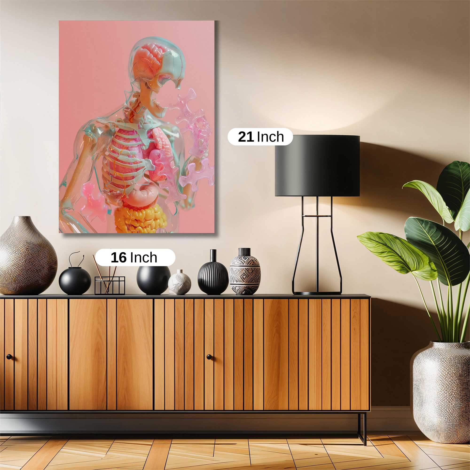 Anatomy Whimsy Safe Wall Magnetic / M