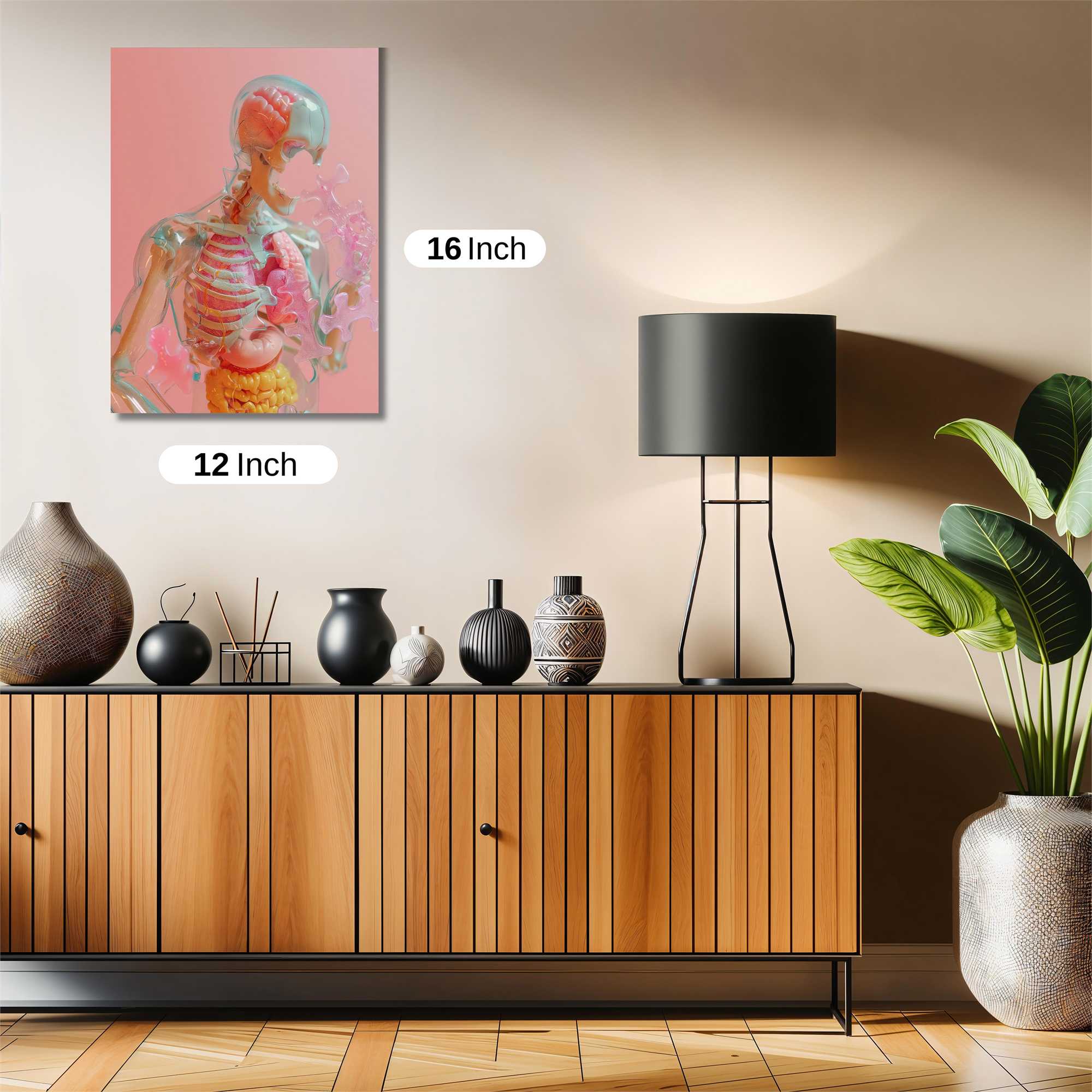 Anatomy Whimsy Safe Wall Magnetic / M