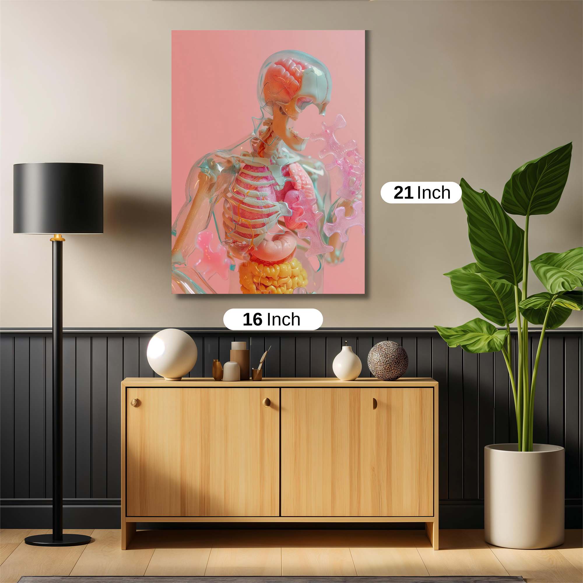Anatomy Whimsy Safe Wall Magnetic / M