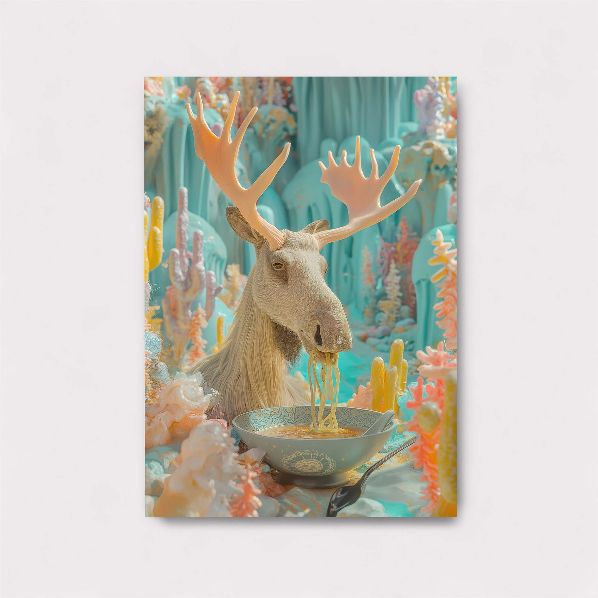 Moose Whimsy Safe Wall Magnetic / M