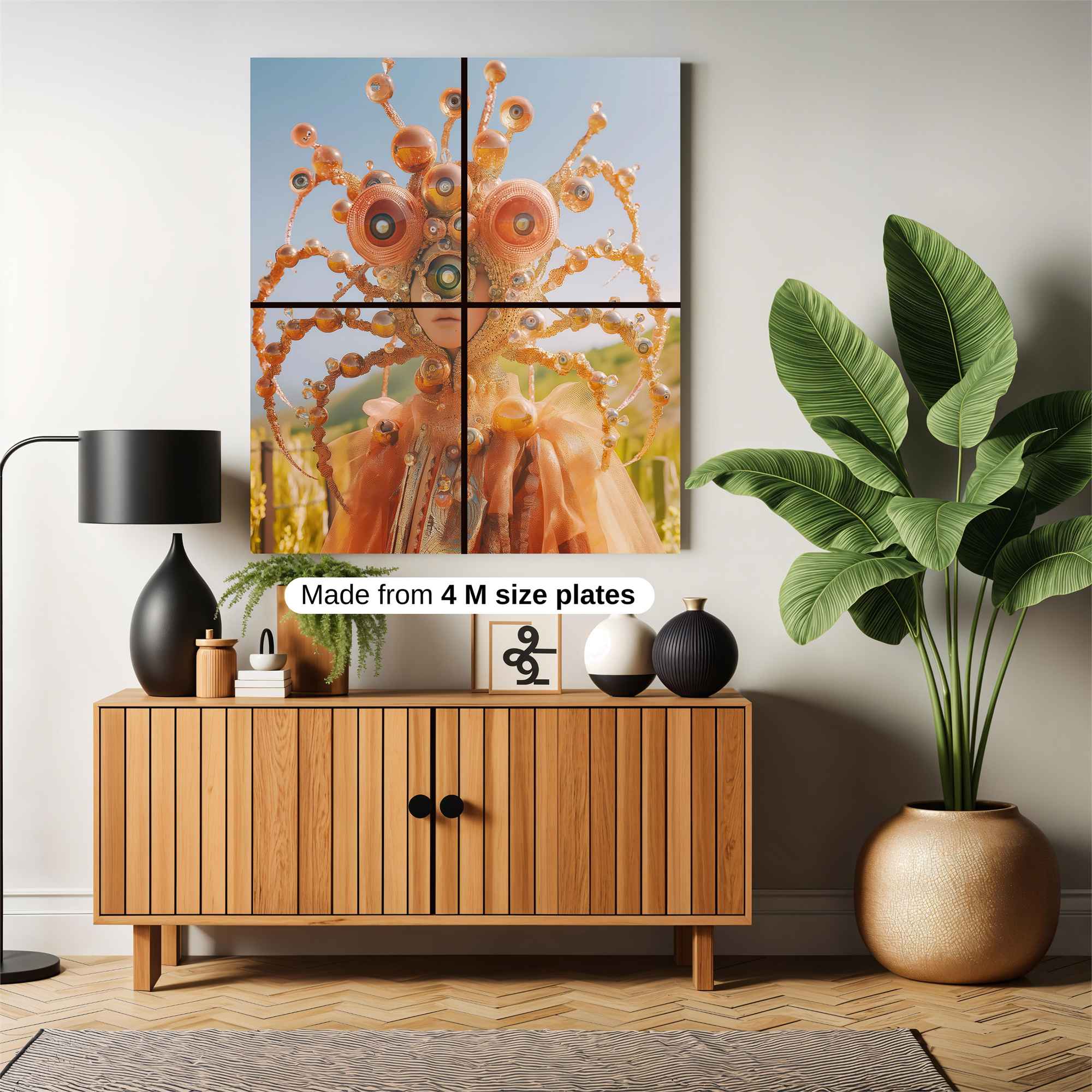 Alien Whimsy Safe Wall Magnetic / M