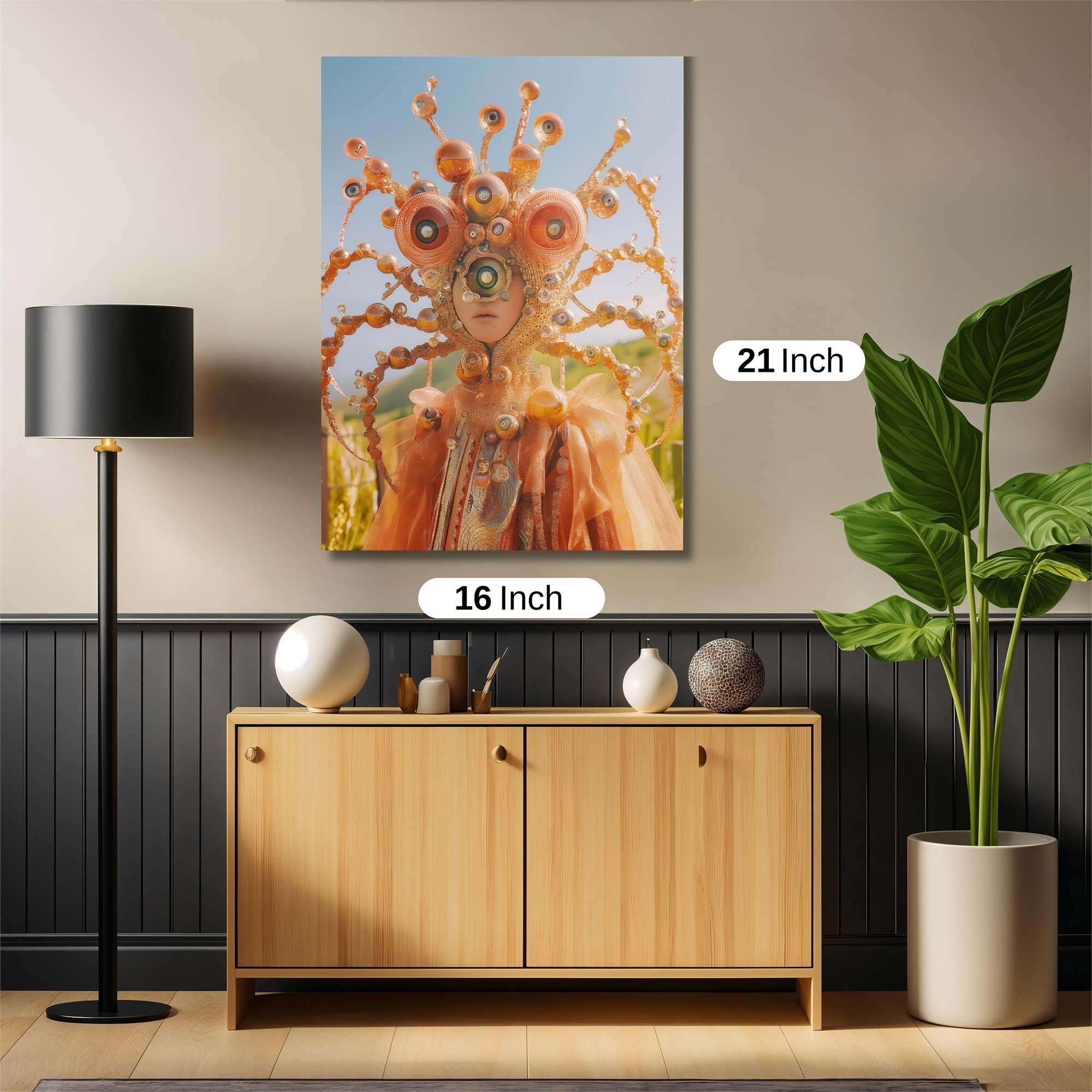 Alien Whimsy Safe Wall Magnetic / M