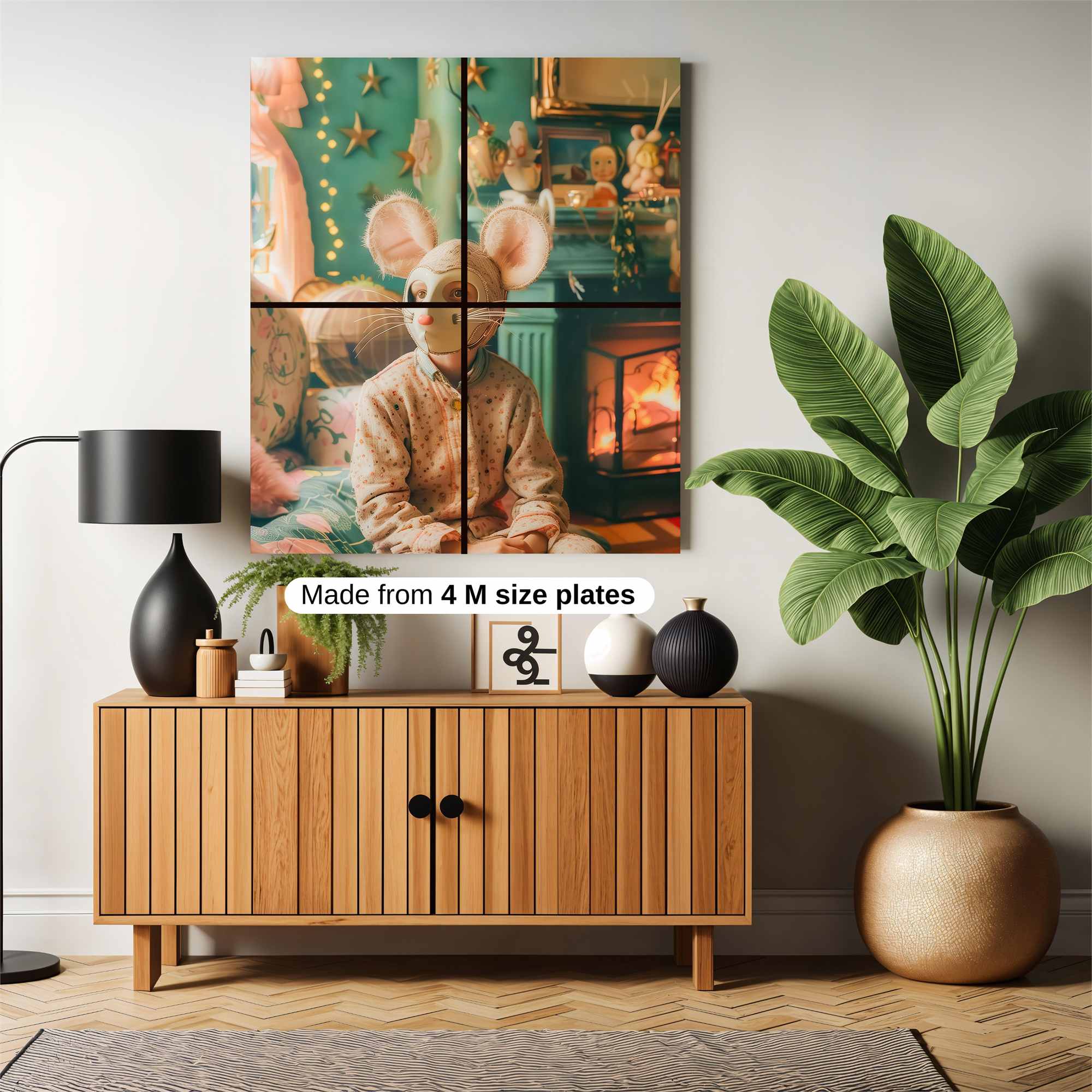 Mouse Whimsy Safe Wall Magnetic / M