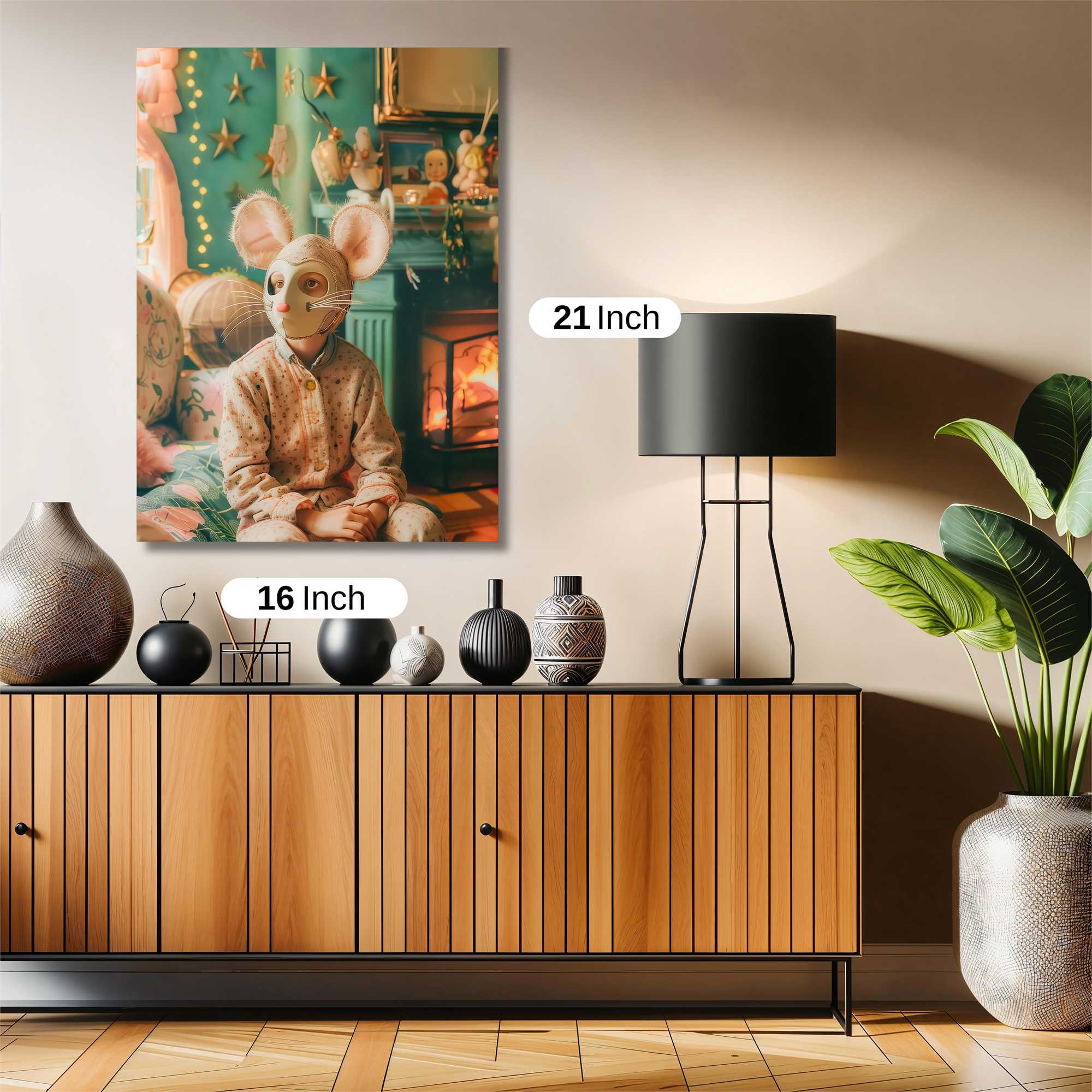 Mouse Whimsy Safe Wall Magnetic / M