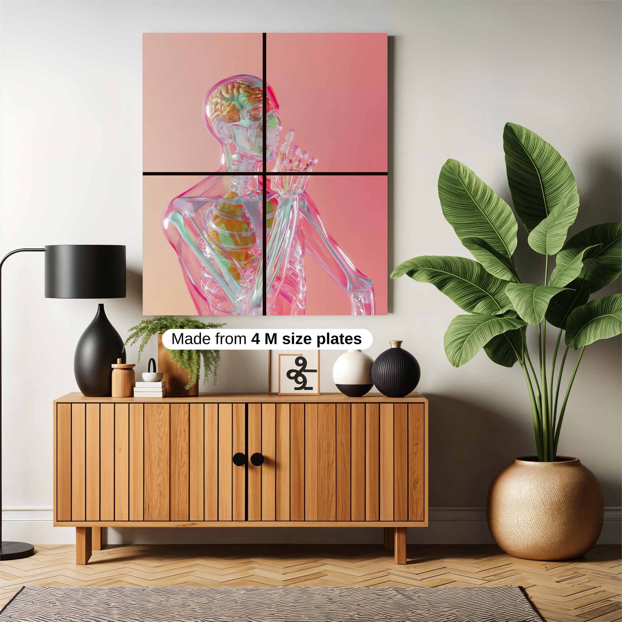 Thinker's Muse Safe Wall Magnetic / M