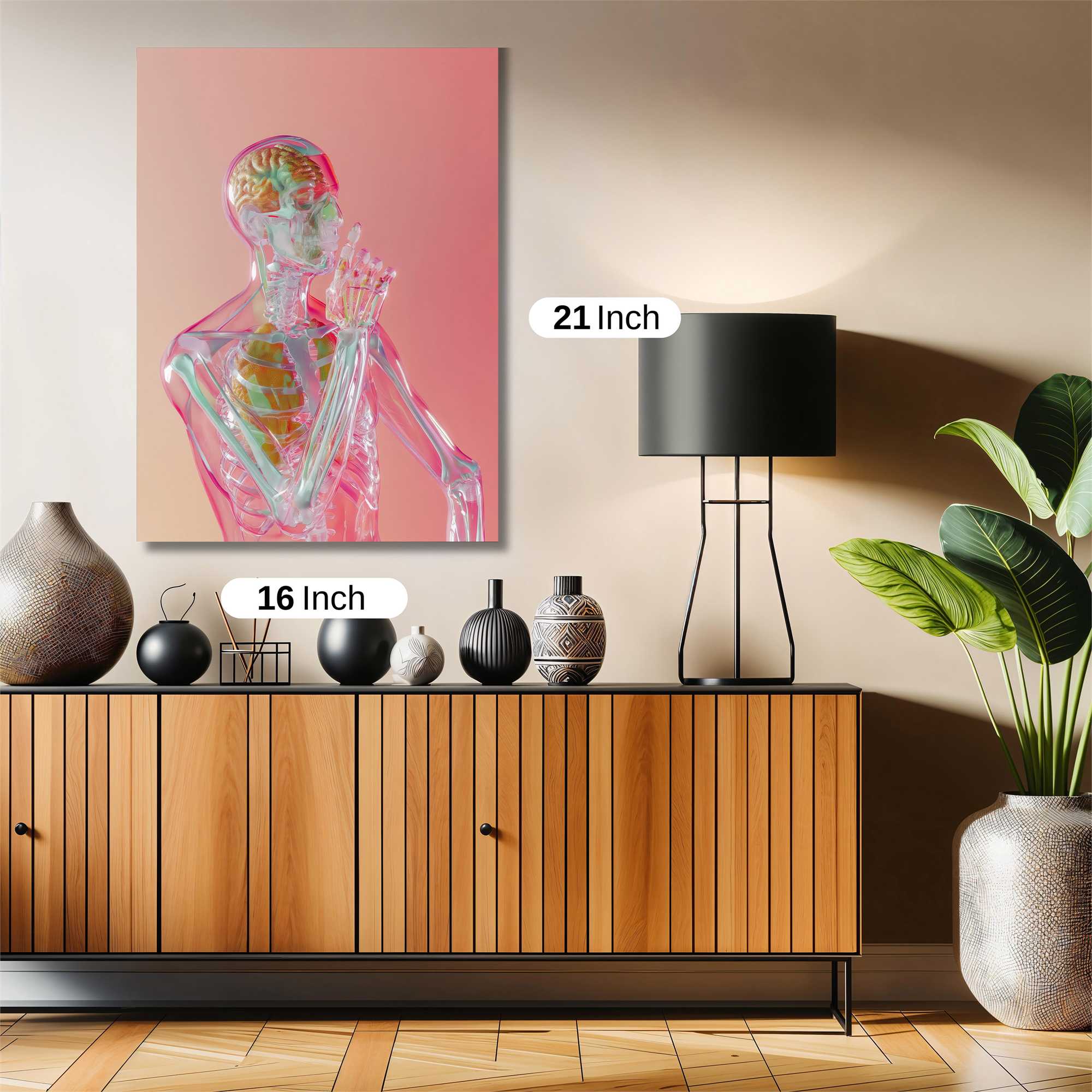 Thinker's Muse Safe Wall Magnetic / M