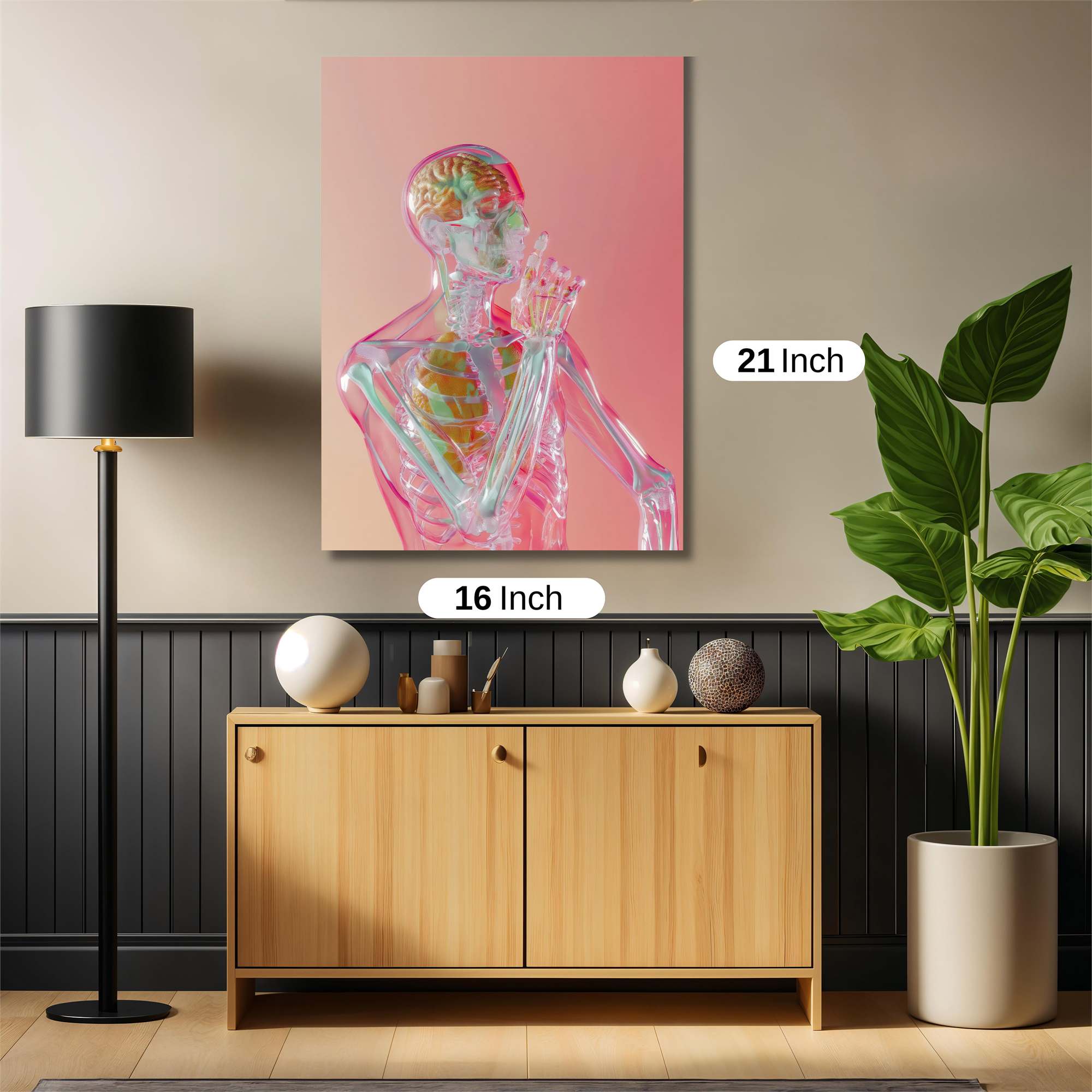 Thinker's Muse Safe Wall Magnetic / M