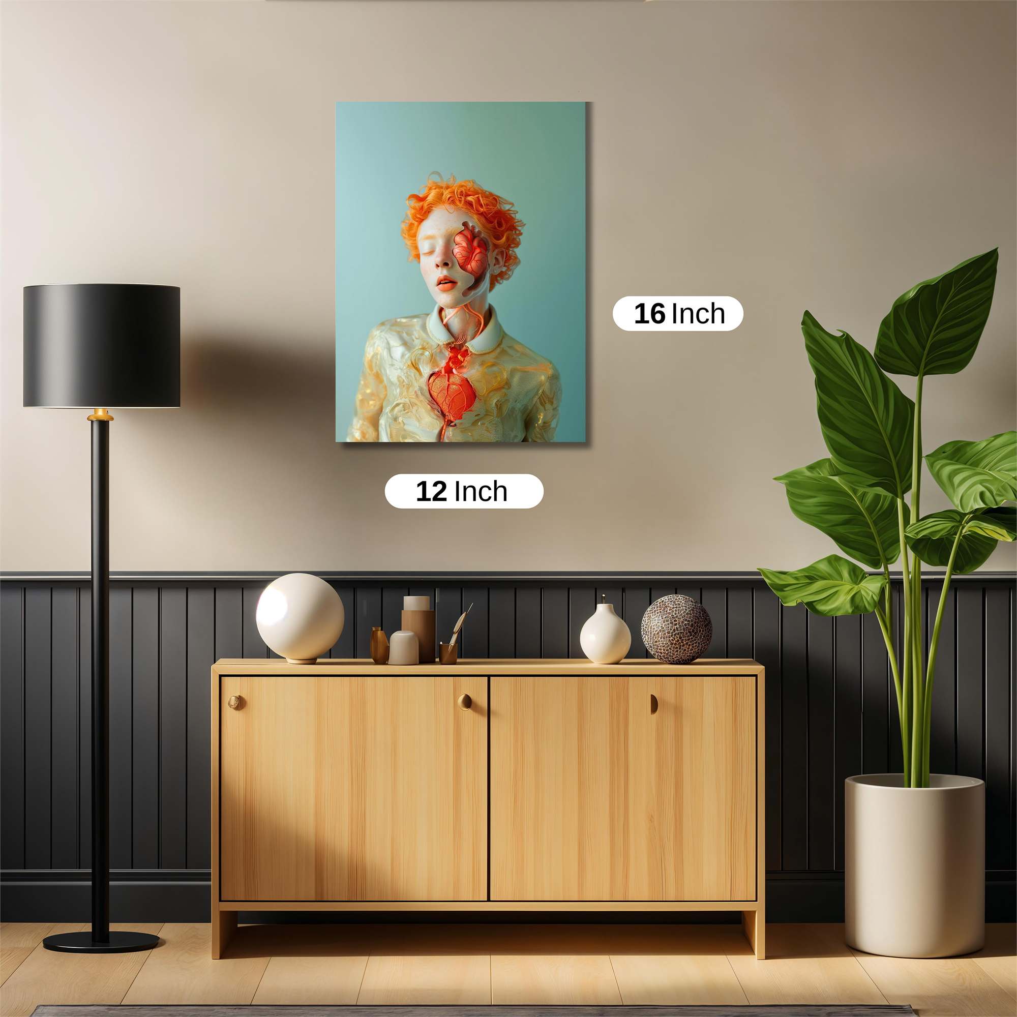 HeartSurreal Safe Wall Magnetic / M
