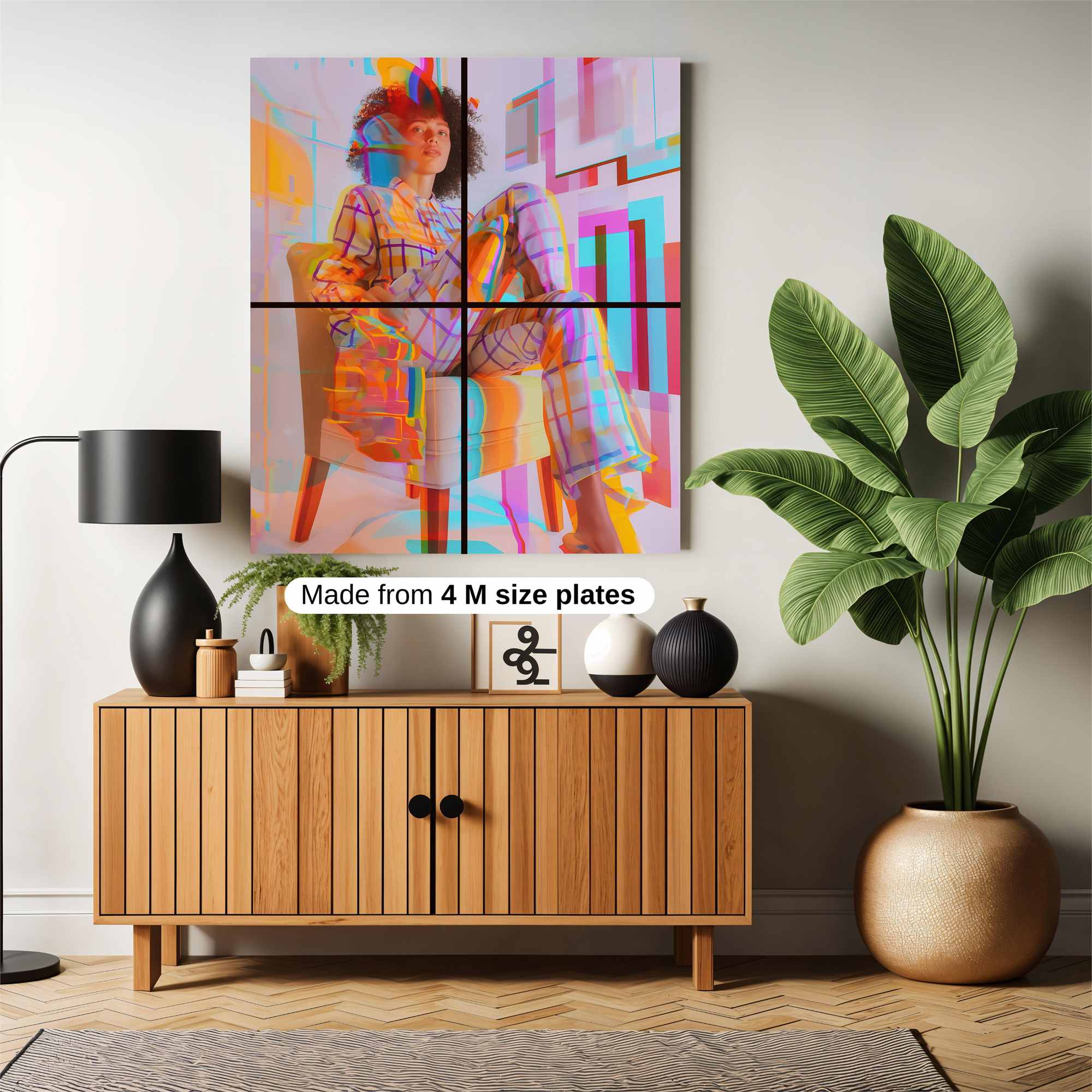 Vibrant Serenity Safe Wall Magnetic / M