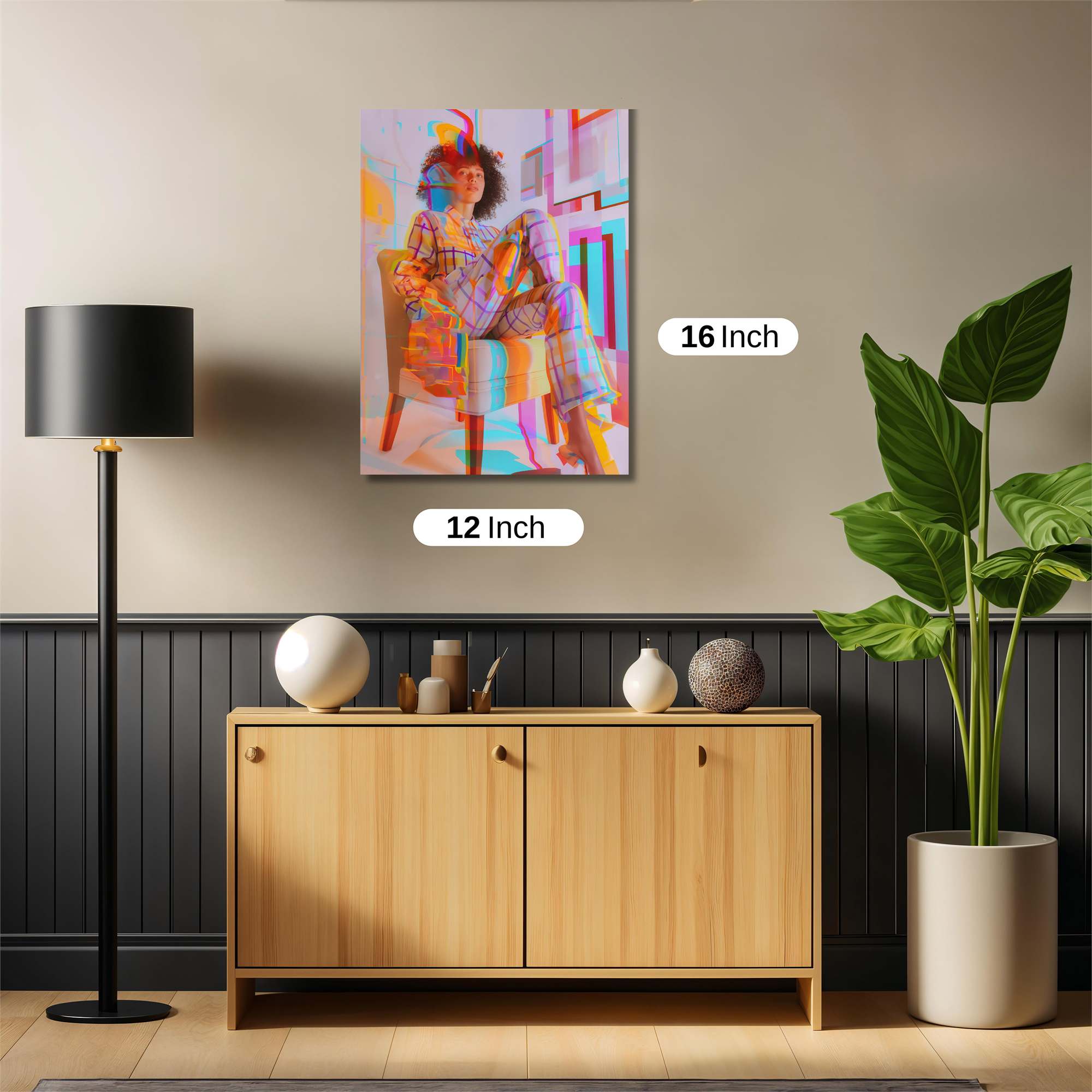Vibrant Serenity Safe Wall Magnetic / M
