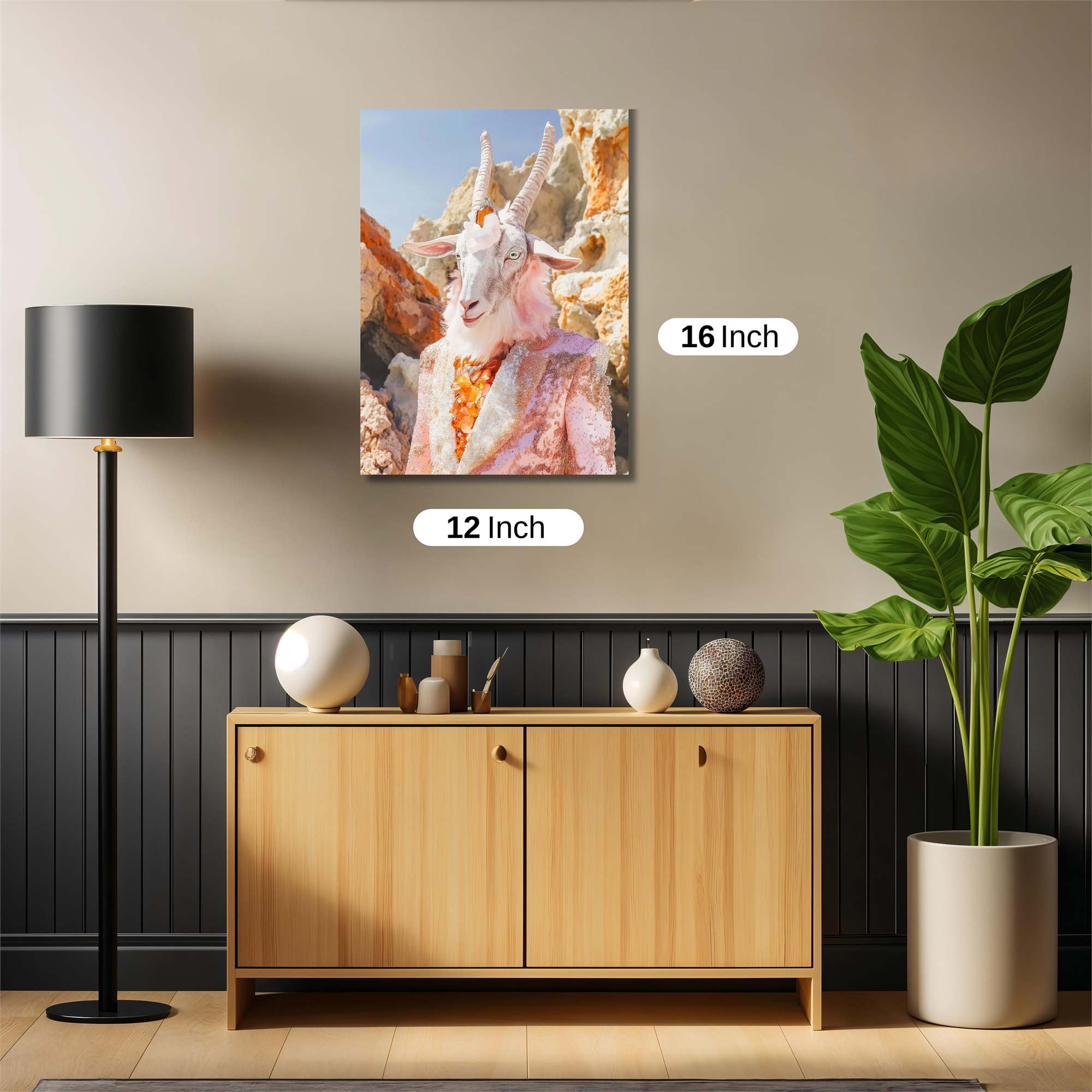 Goat Glamour Safe Wall Magnetic / M