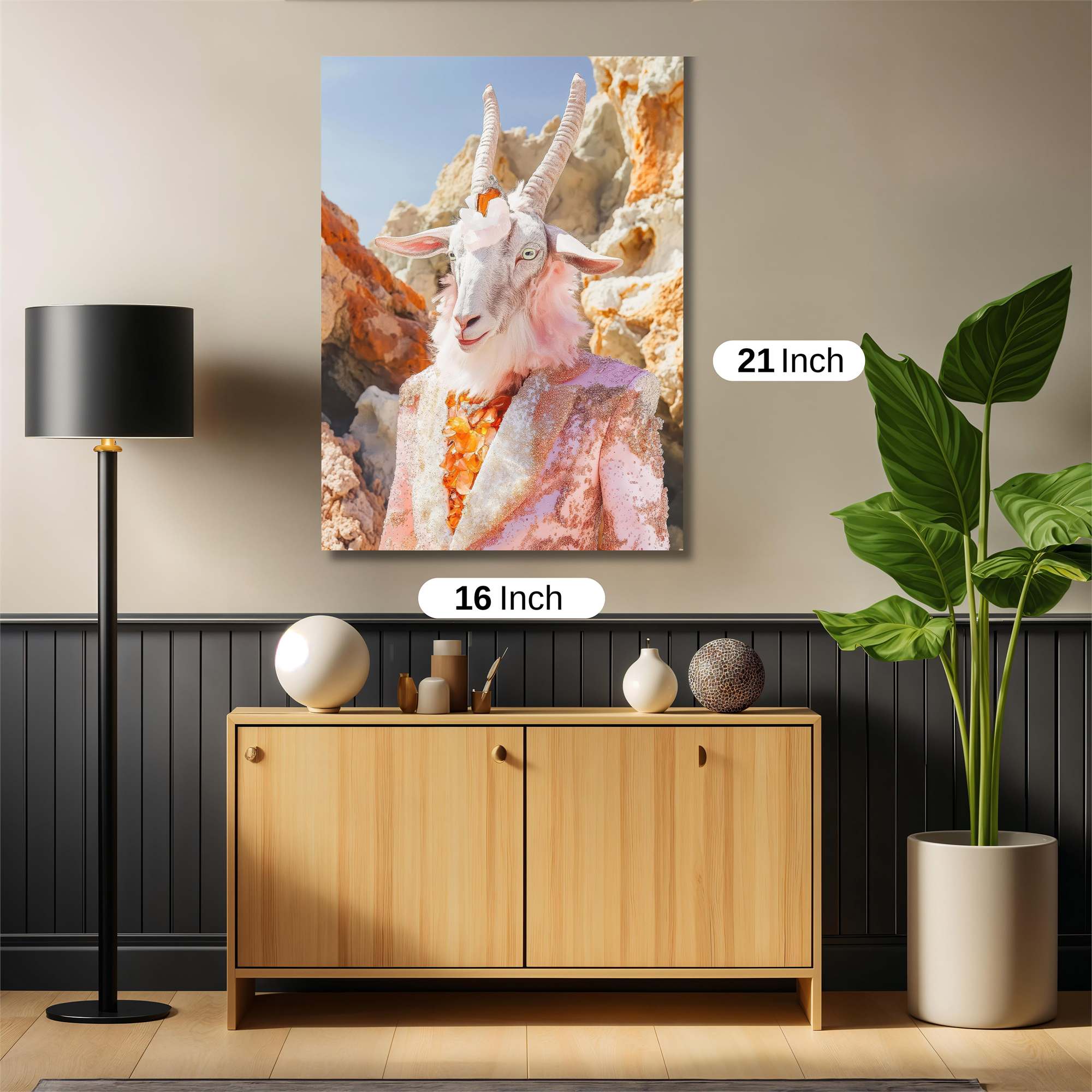 Goat Glamour Safe Wall Magnetic / M