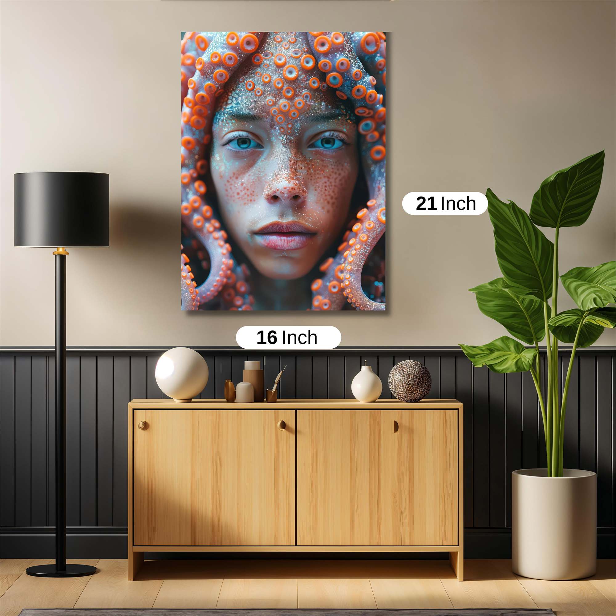 Octopus Enigma Safe Wall Magnetic / M