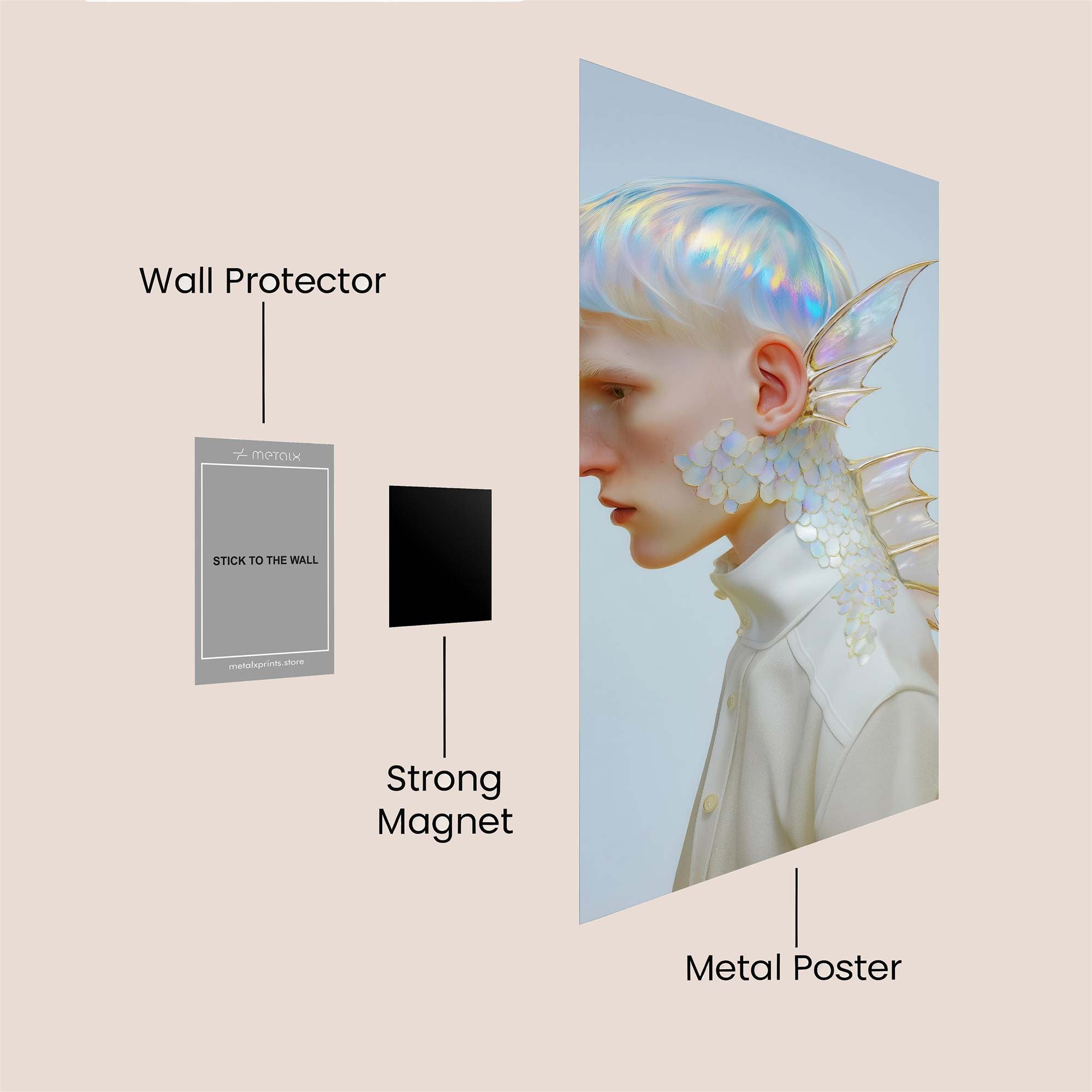 Fae Whimsy Safe Wall Magnetic / M