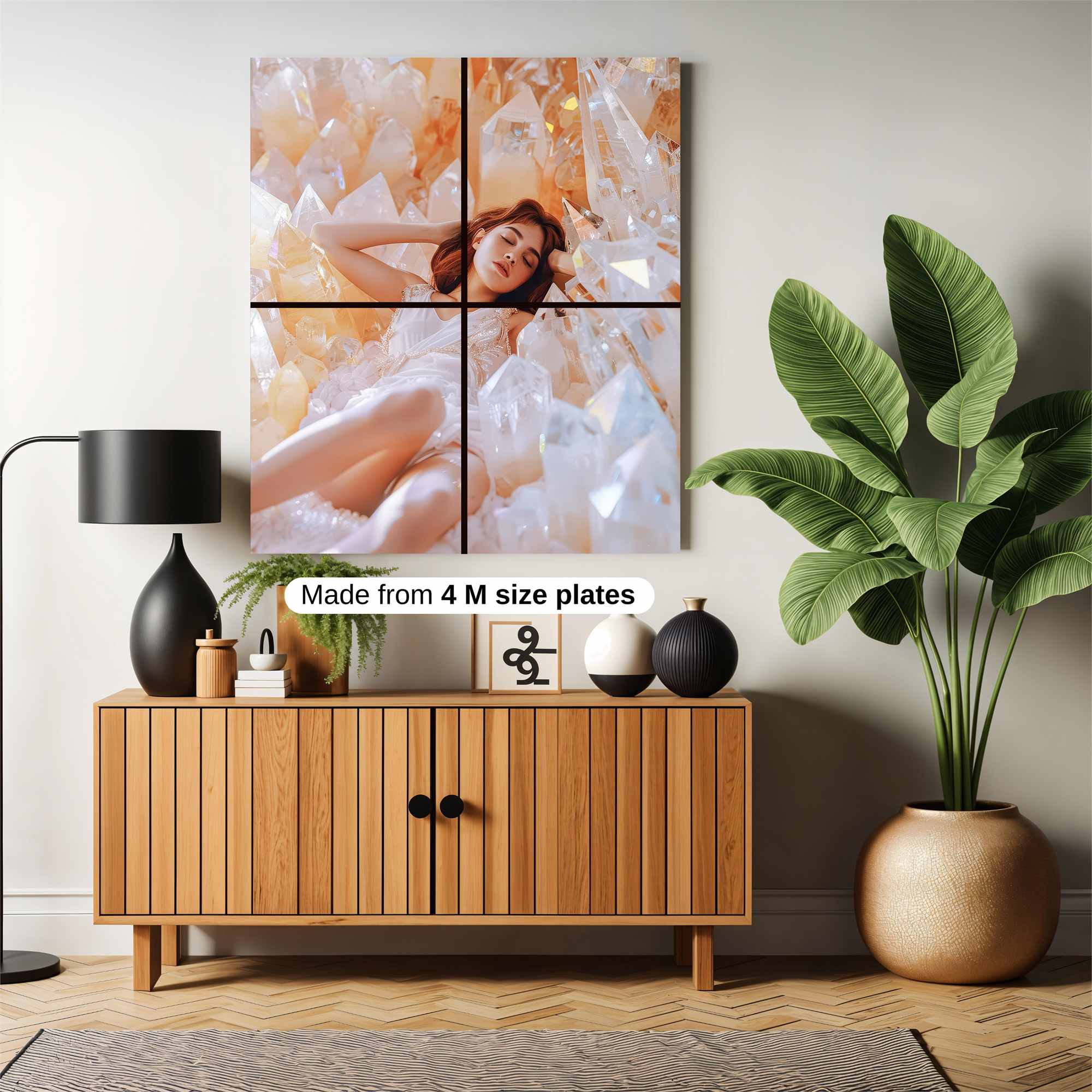 Crystal Serenity Safe Wall Magnetic / M