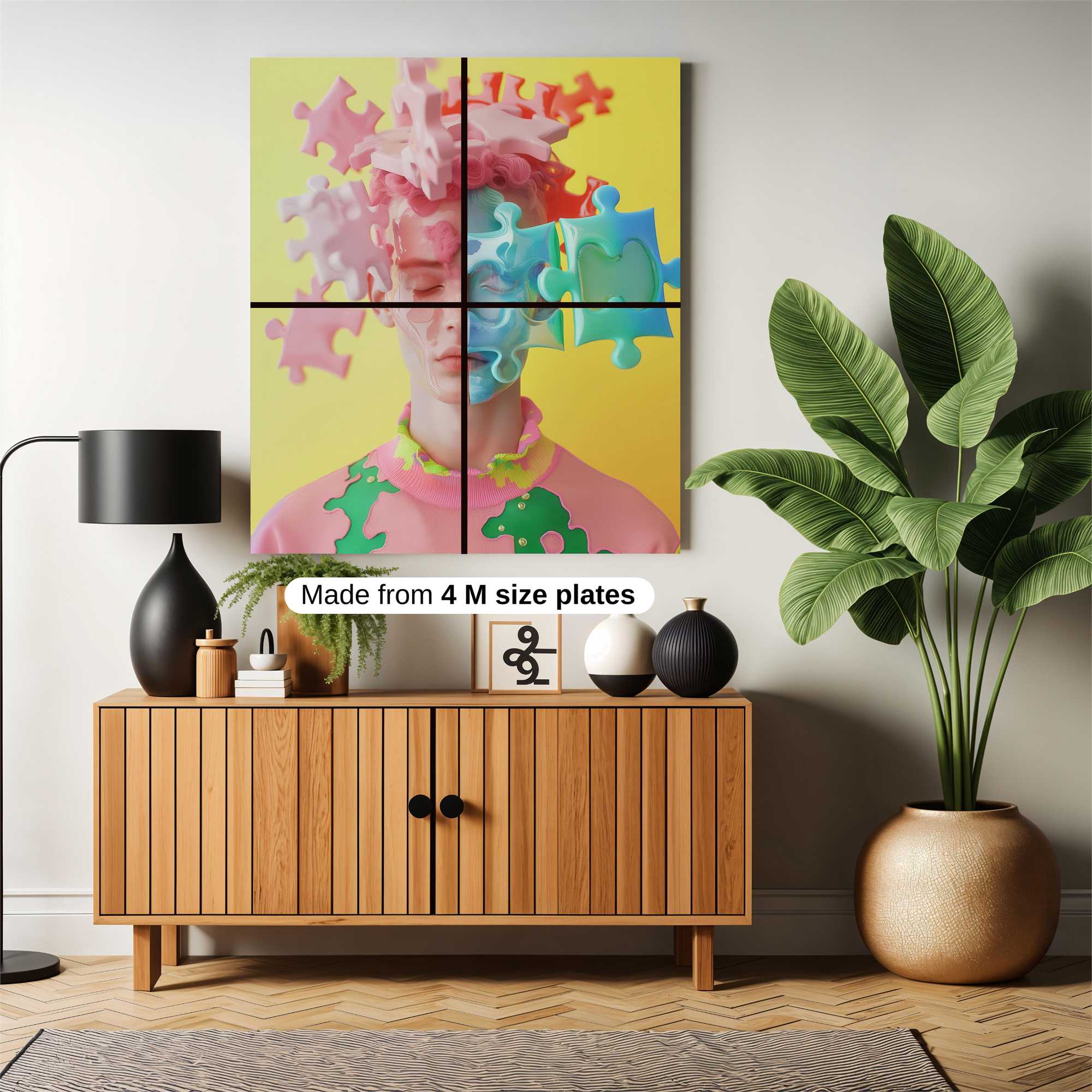 Puzzle Harmony Safe Wall Magnetic / M