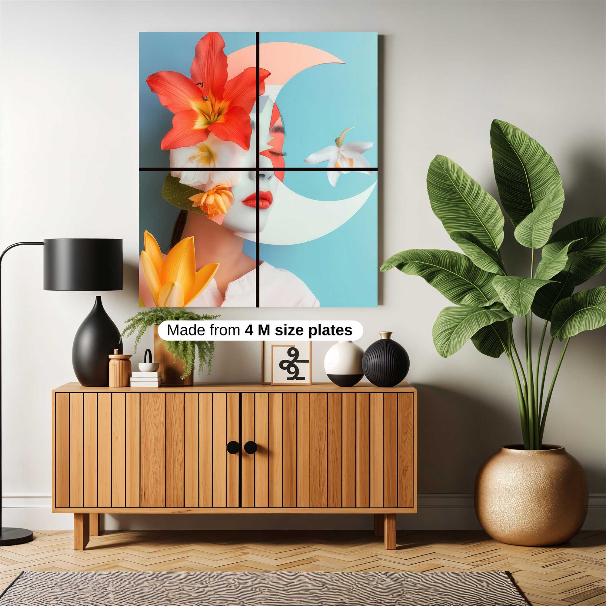 Floral Dream Safe Wall Magnetic / M