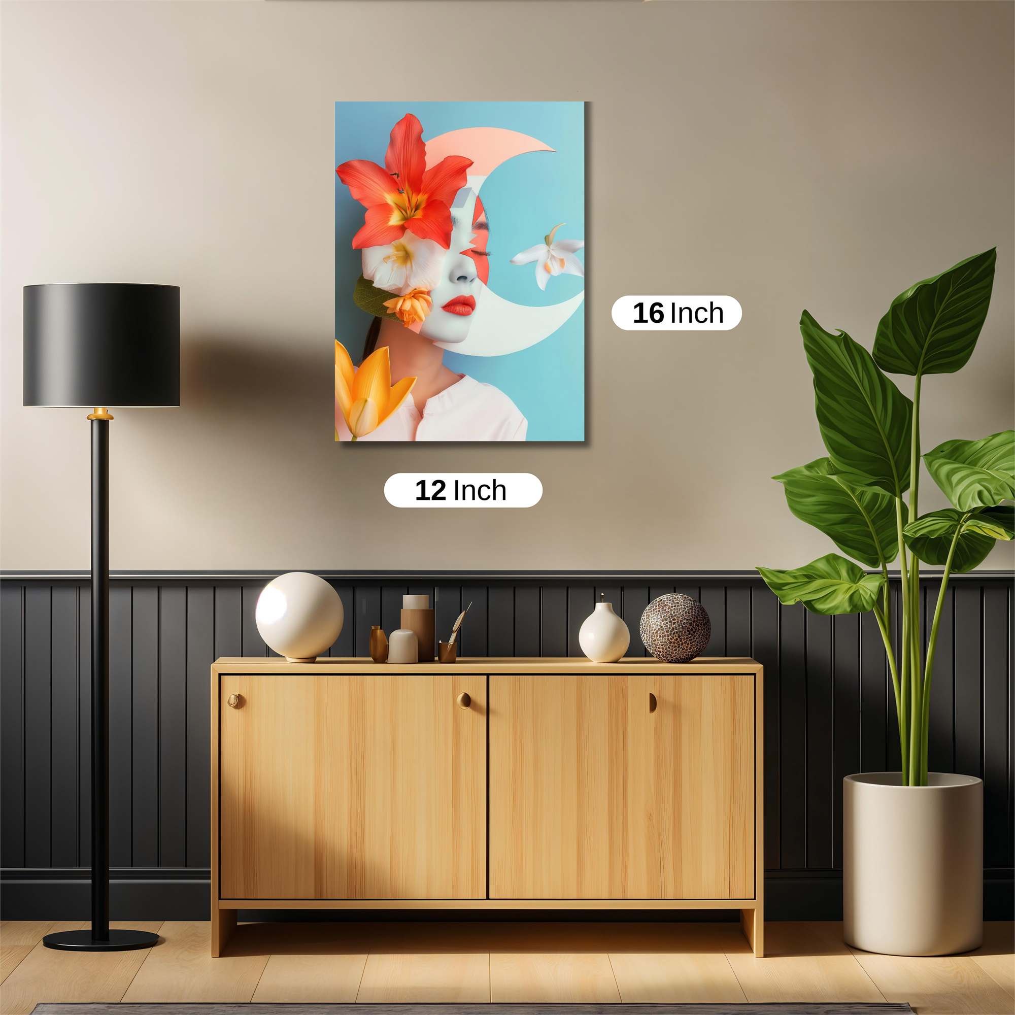 Floral Dream Safe Wall Magnetic / M