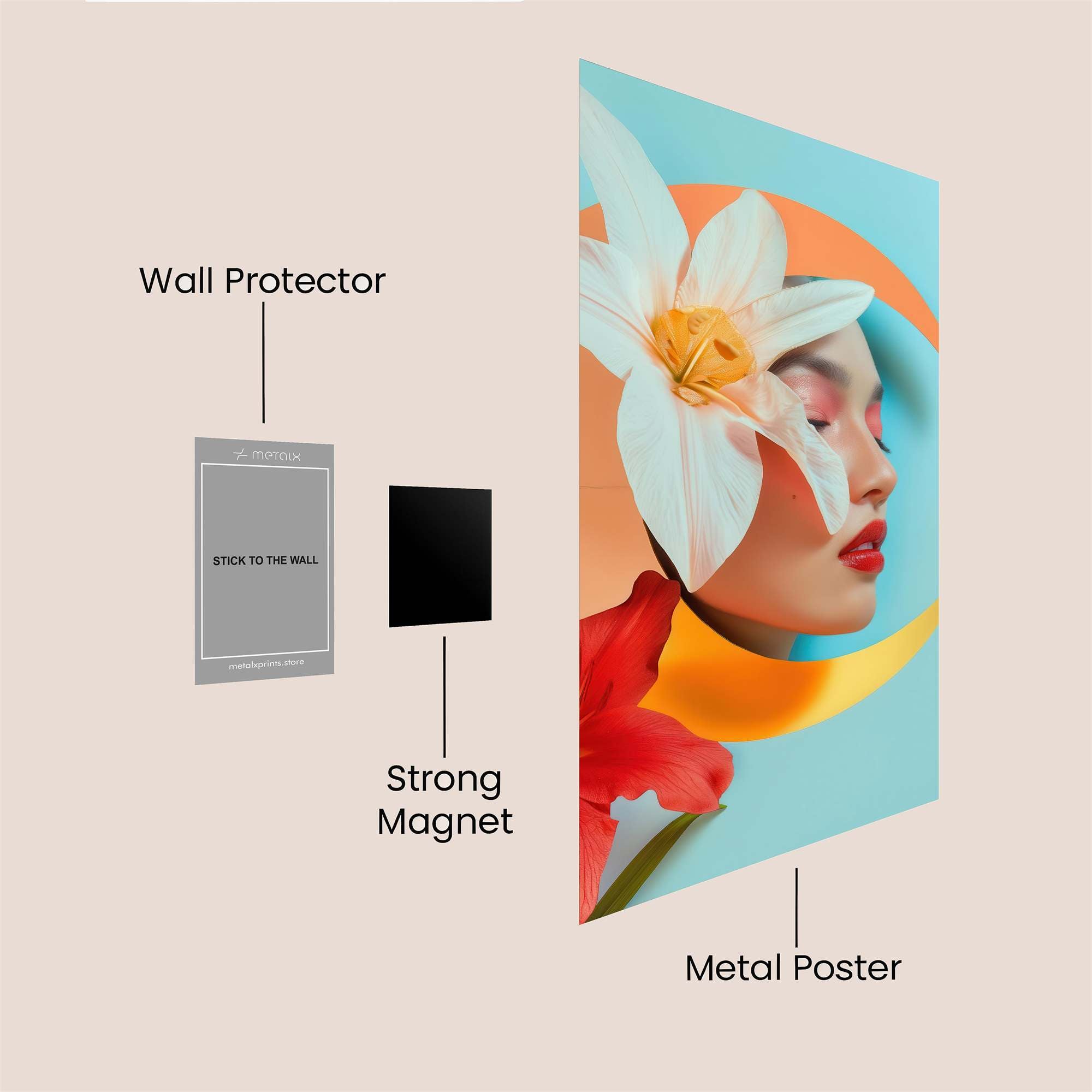 Lily Dream Safe Wall Magnetic / M