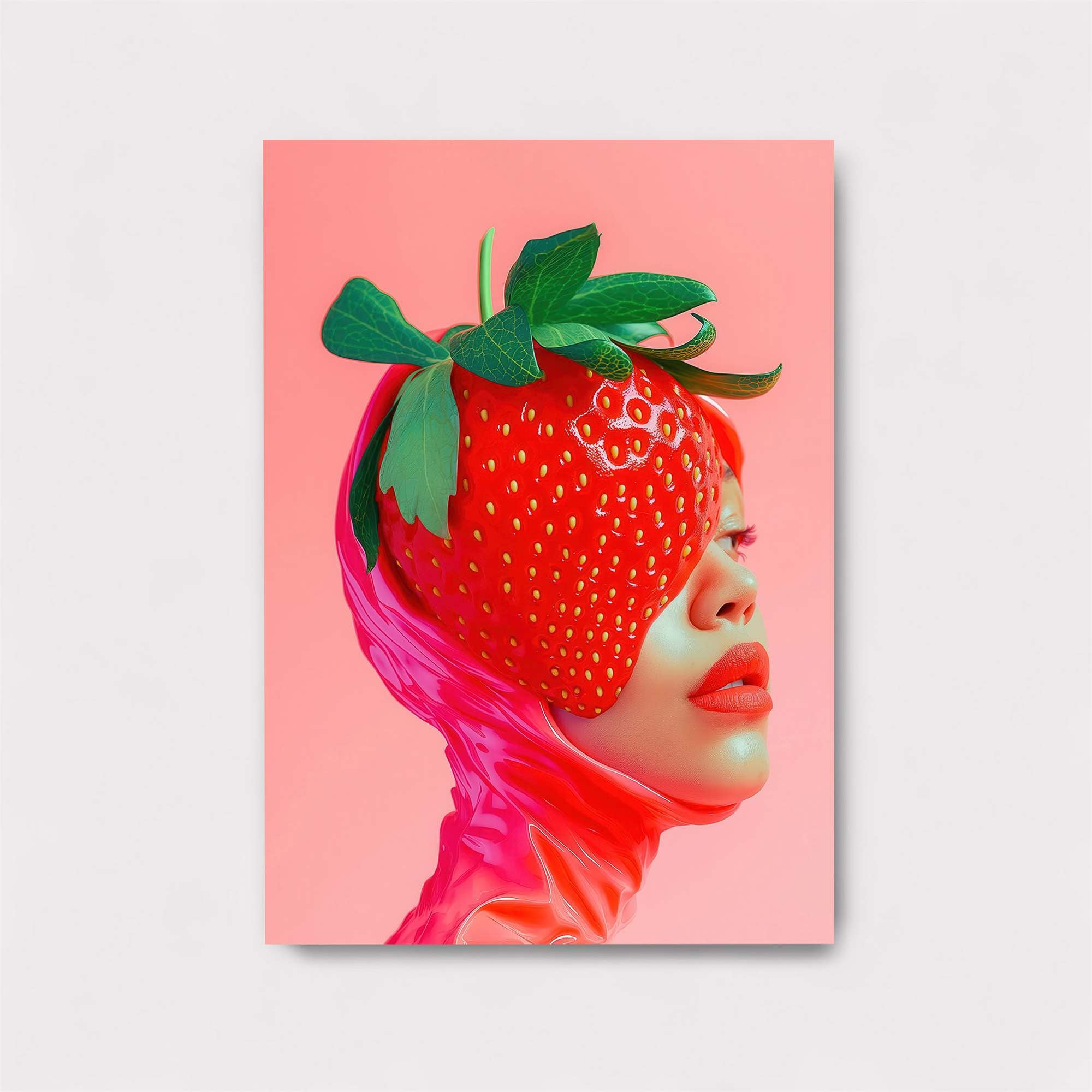 Strawberry Whimsy Safe Wall Magnetic / M
