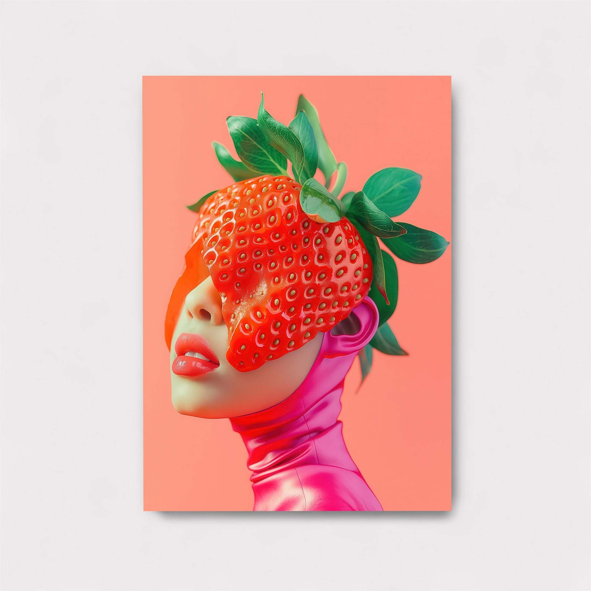 Strawberry Whimsy Safe Wall Magnetic / M