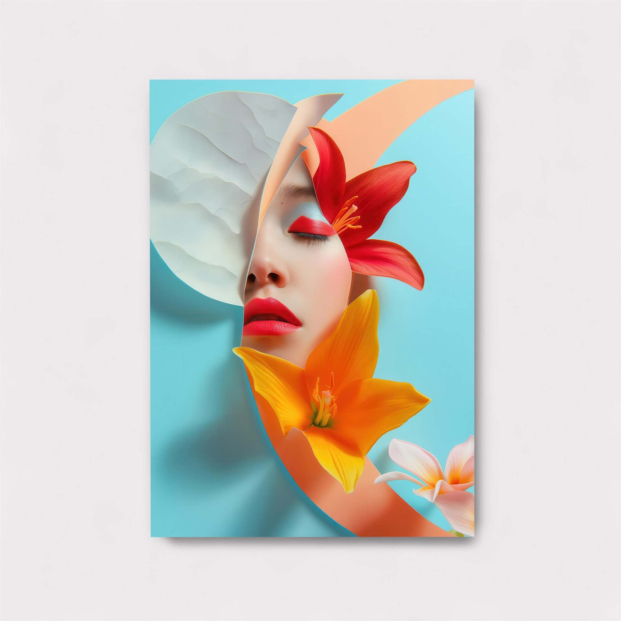 Floral Serenity Safe Wall Magnetic / M