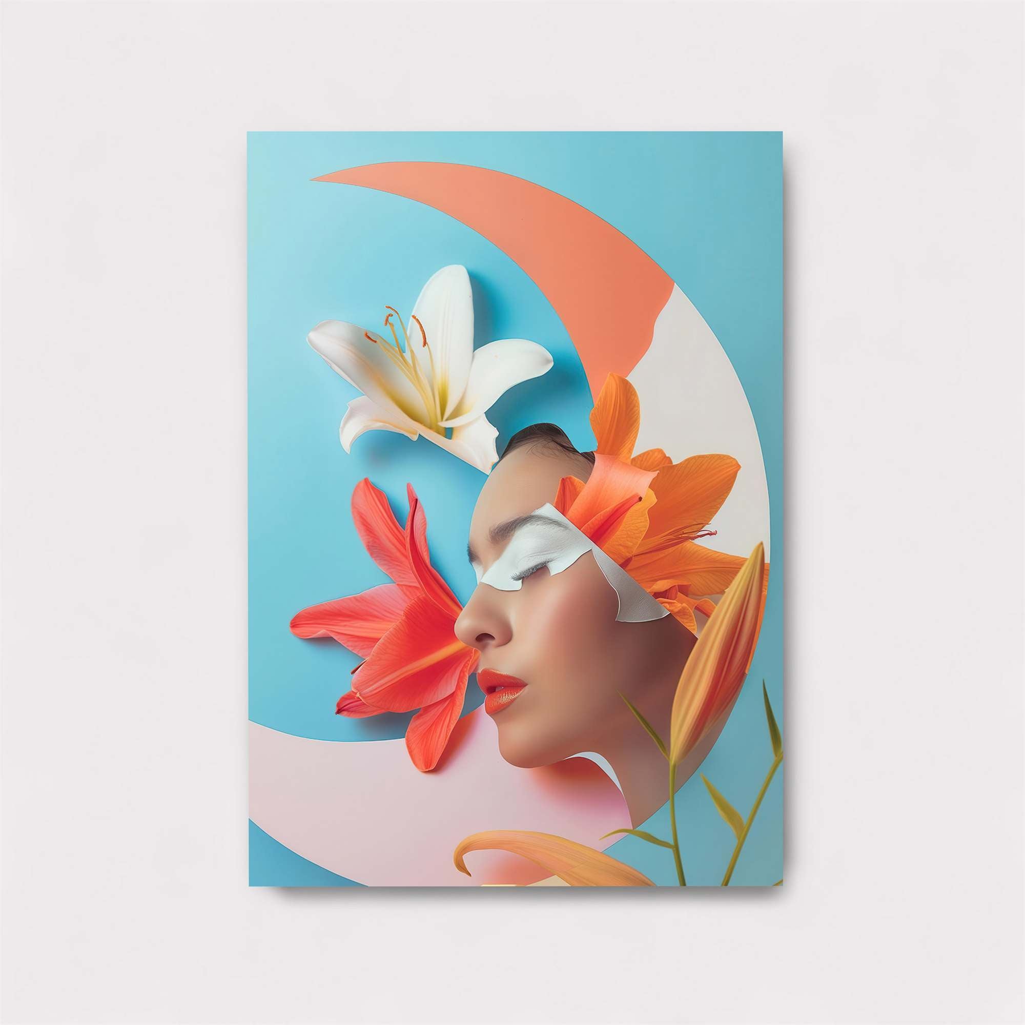 Floral Serenity Safe Wall Magnetic / M