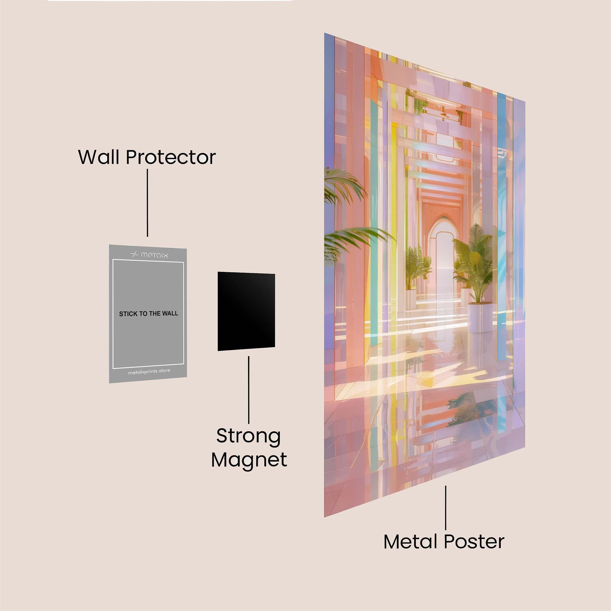 Arcade Dream Safe Wall Magnetic / M