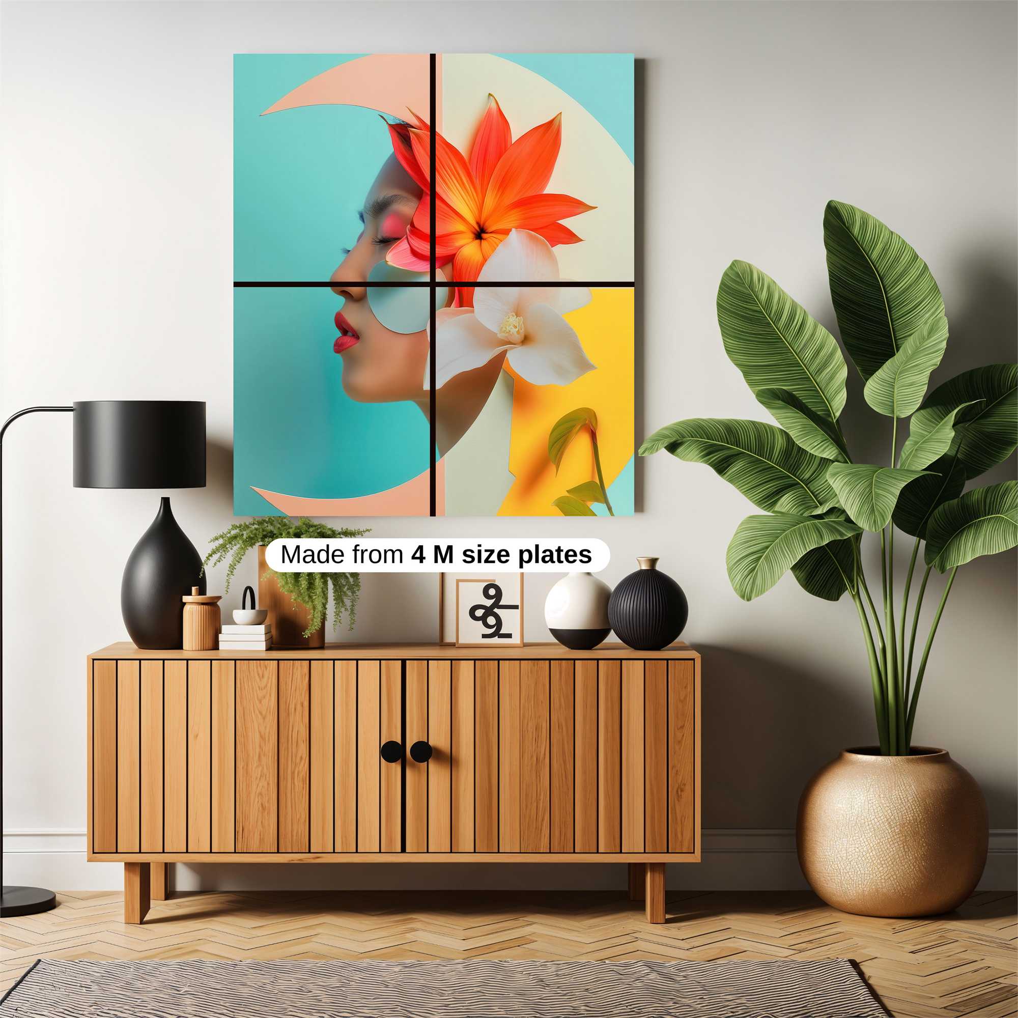 Floral Dream Safe Wall Magnetic / M