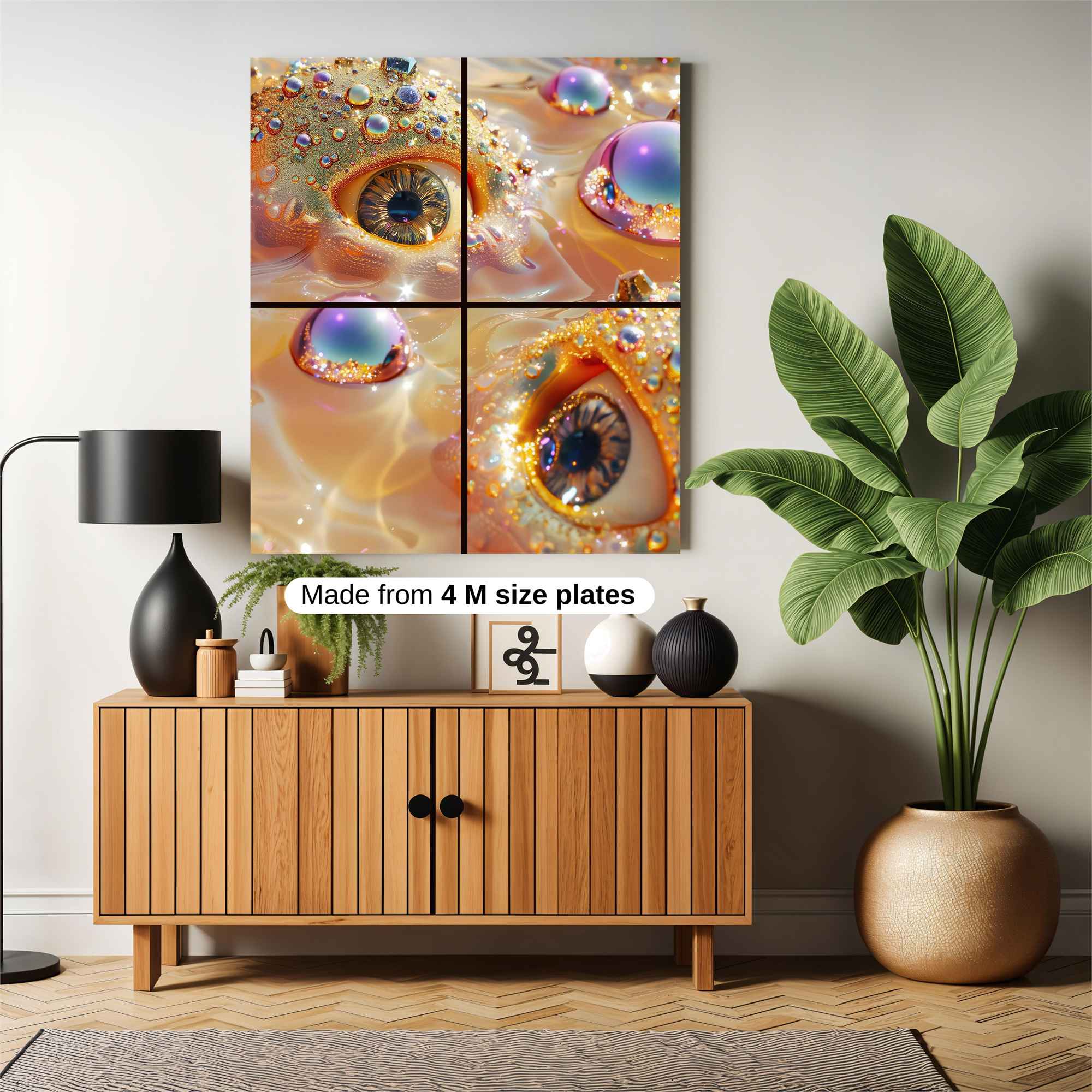 Eyes Enigma Safe Wall Magnetic / M