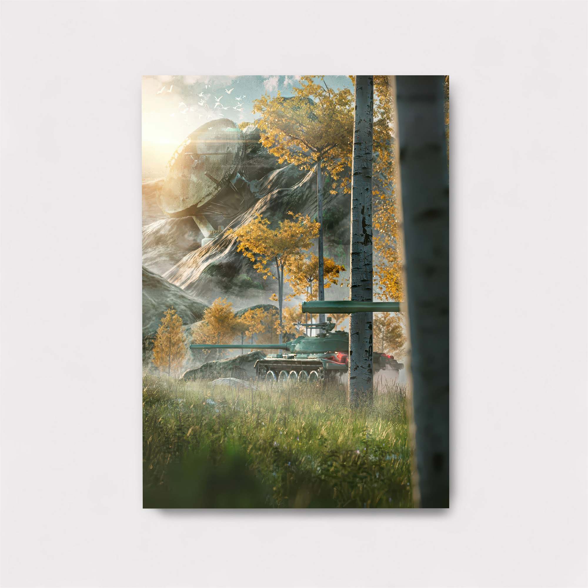 Tank Tranquility Safe Wall Magnetic / M