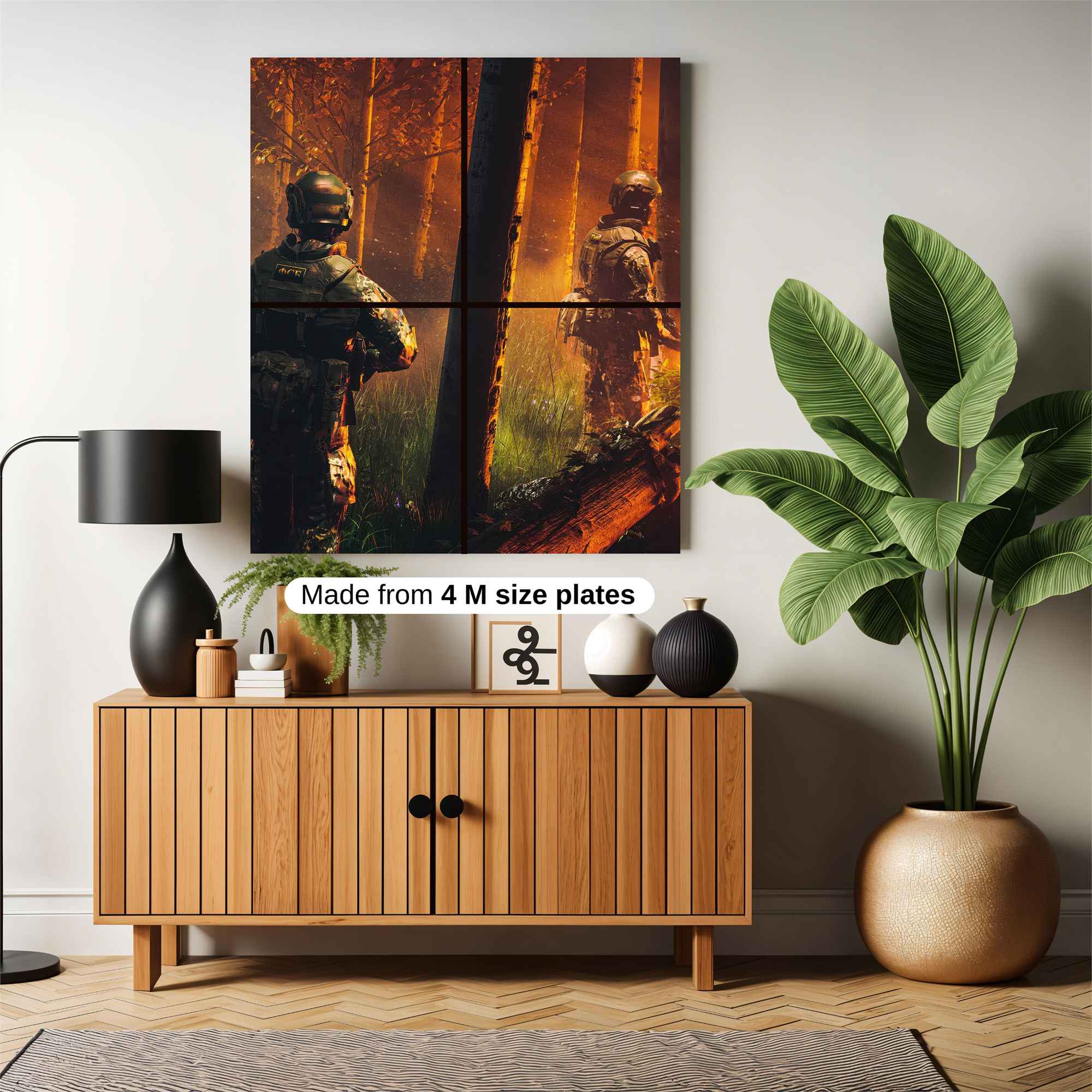 Forest Stealth Safe Wall Magnetic / M