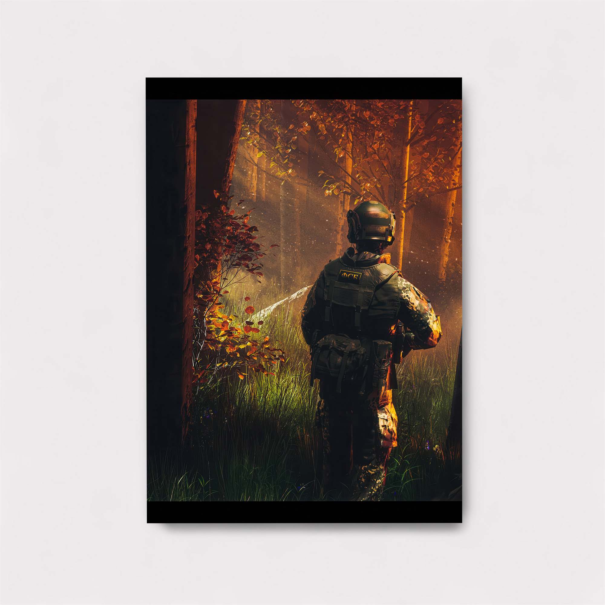 Soldier Serene Safe Wall Magnetic / M