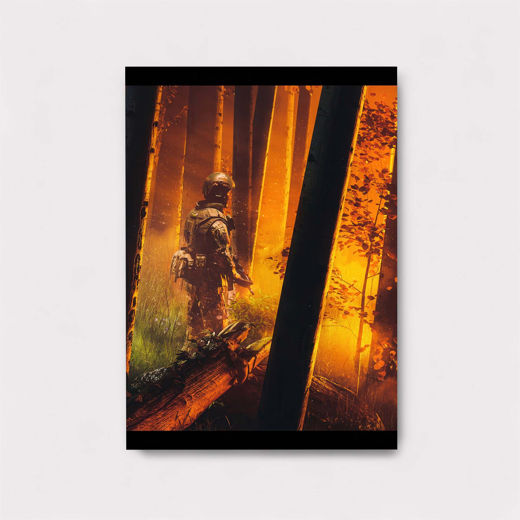 Forest Blaze Safe Wall Magnetic / M