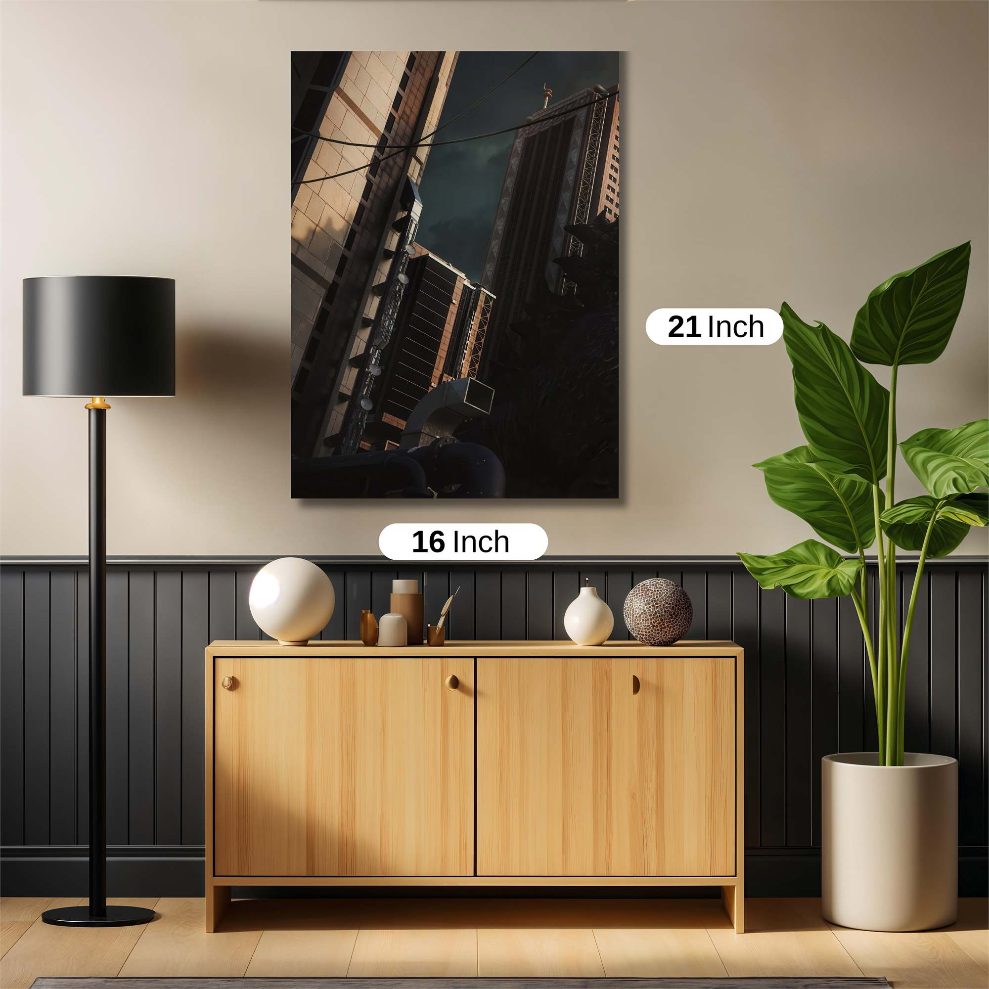 Urban Twilight Safe Wall Magnetic / M