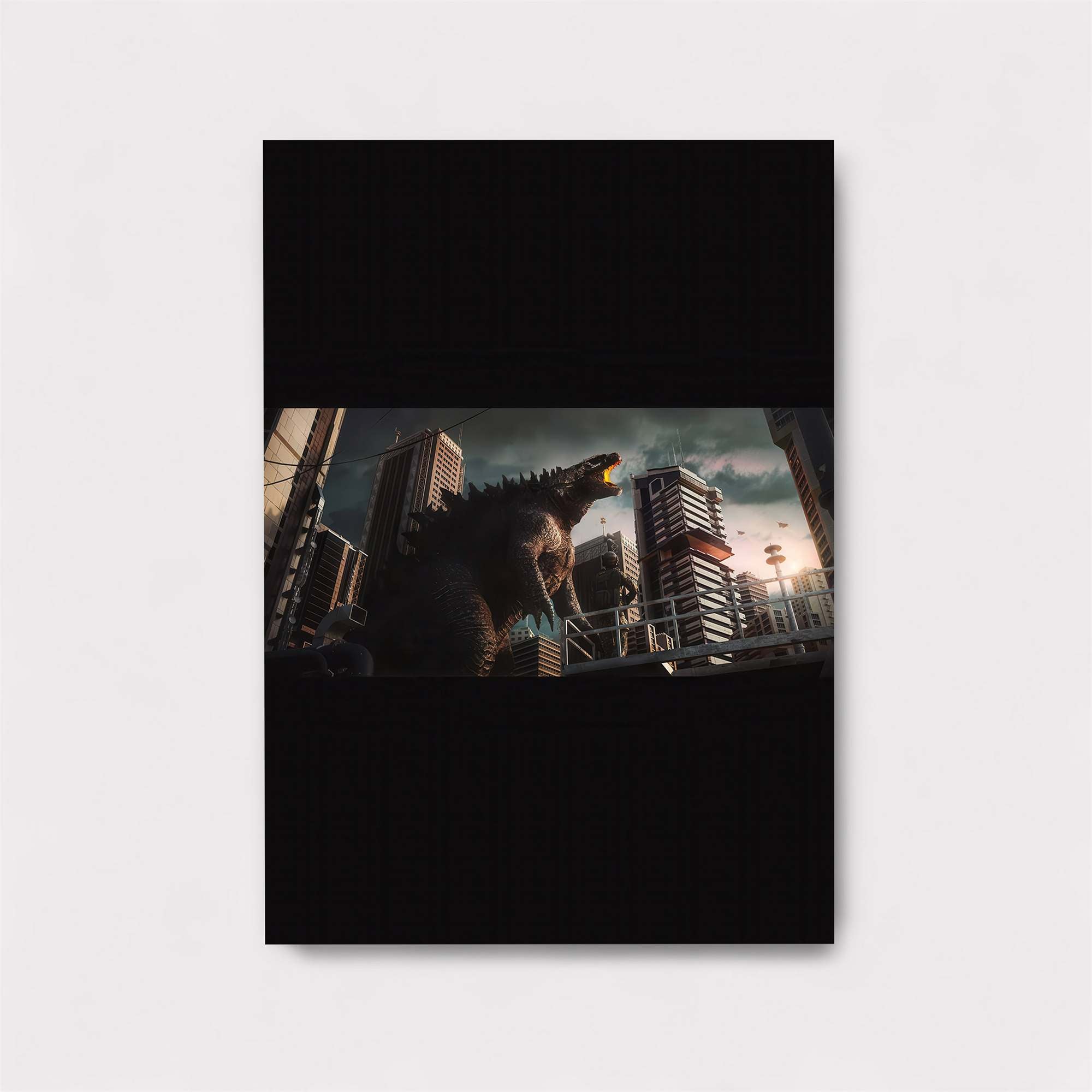 Godzilla Rampage Safe Wall Magnetic / M