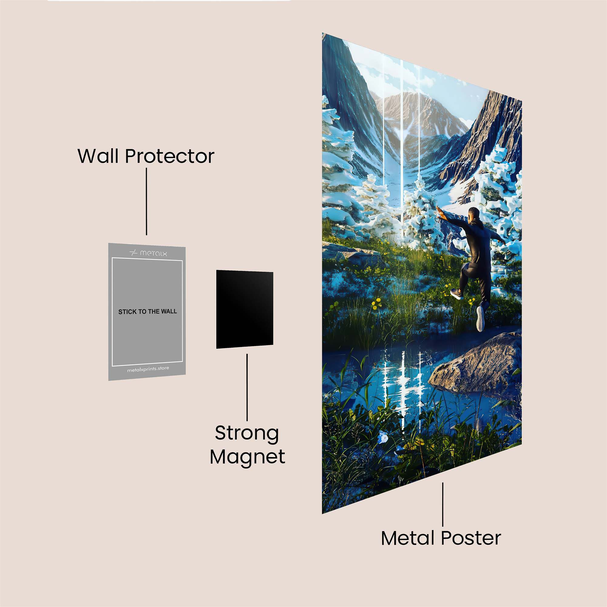 Valley Leap Safe Wall Magnetic / M