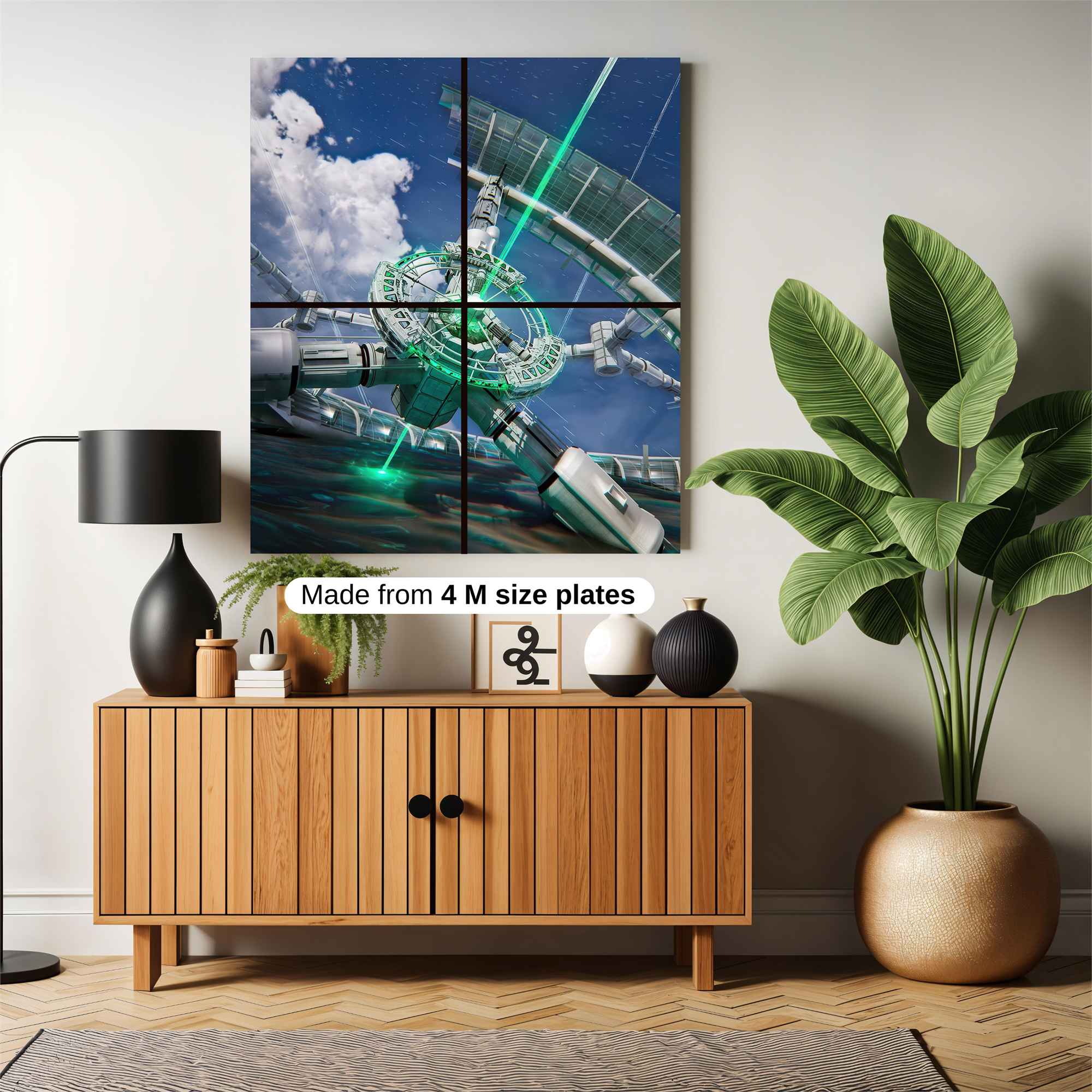 Space Pulse Safe Wall Magnetic / M