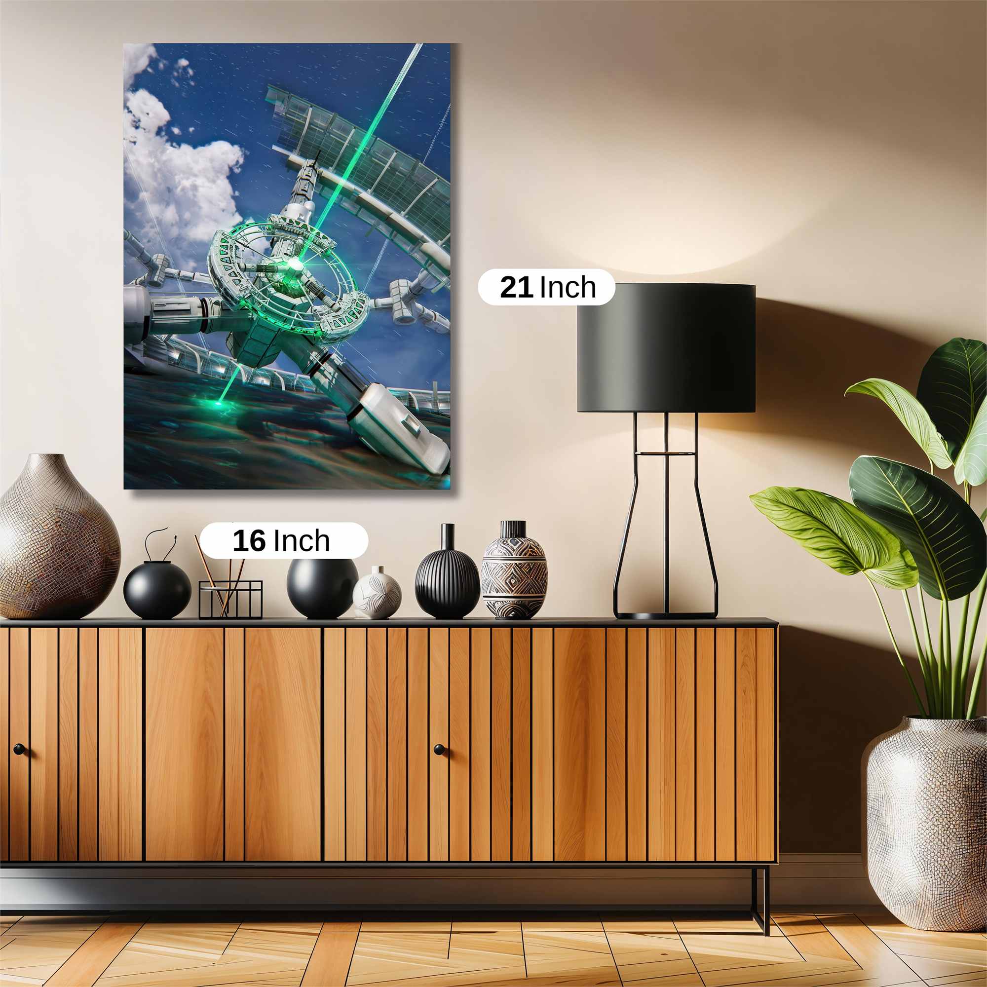 Space Pulse Safe Wall Magnetic / M